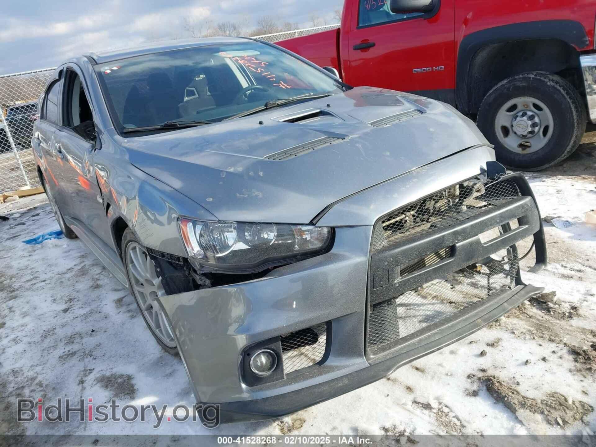 Photo JA32W8FV4CU008834 - MITSUBISHI LANCER EVOLUTION 2012