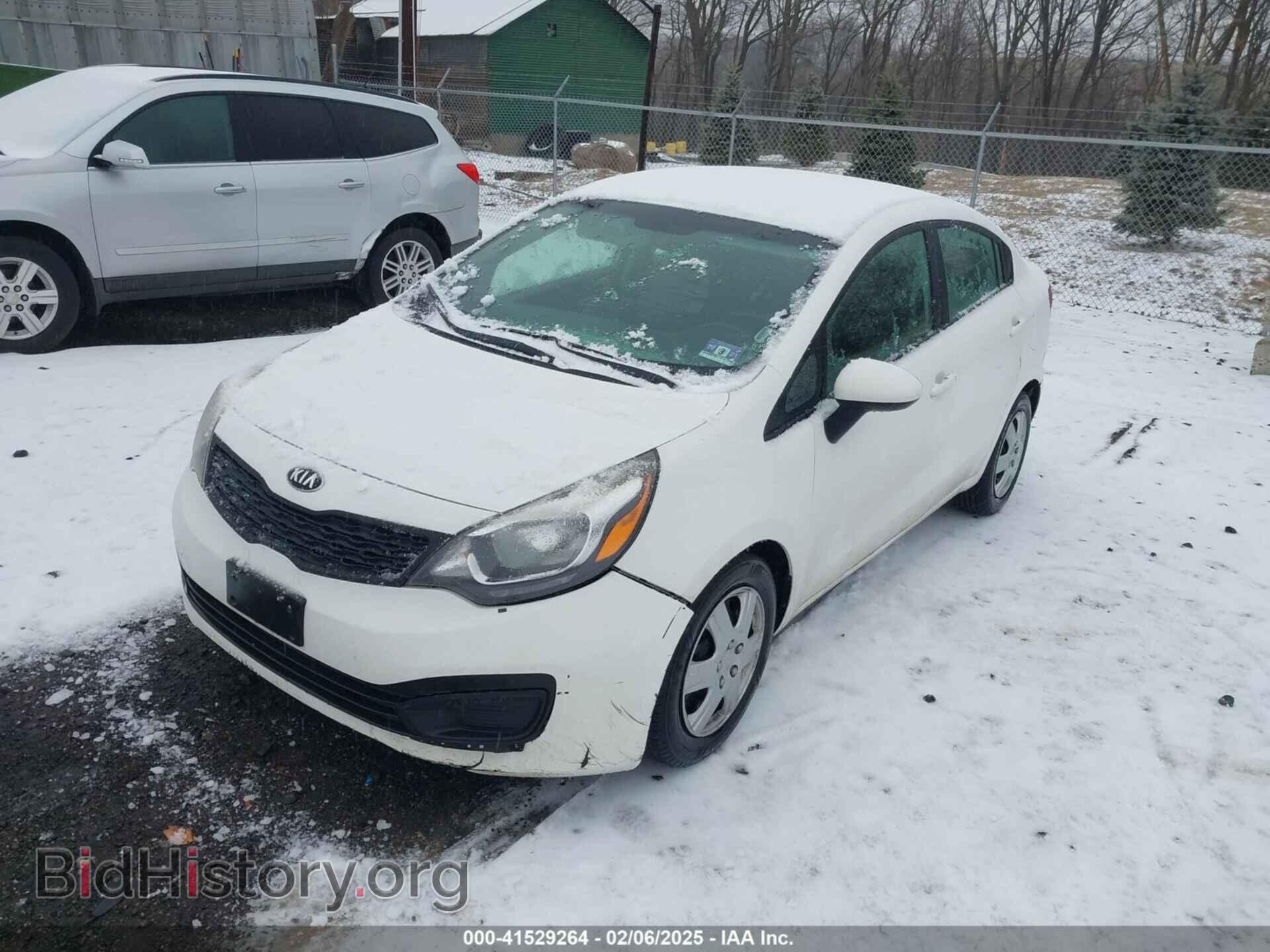 2014 KIA RIO - VIN: KNADM4A39E6385968 - Фото 2
