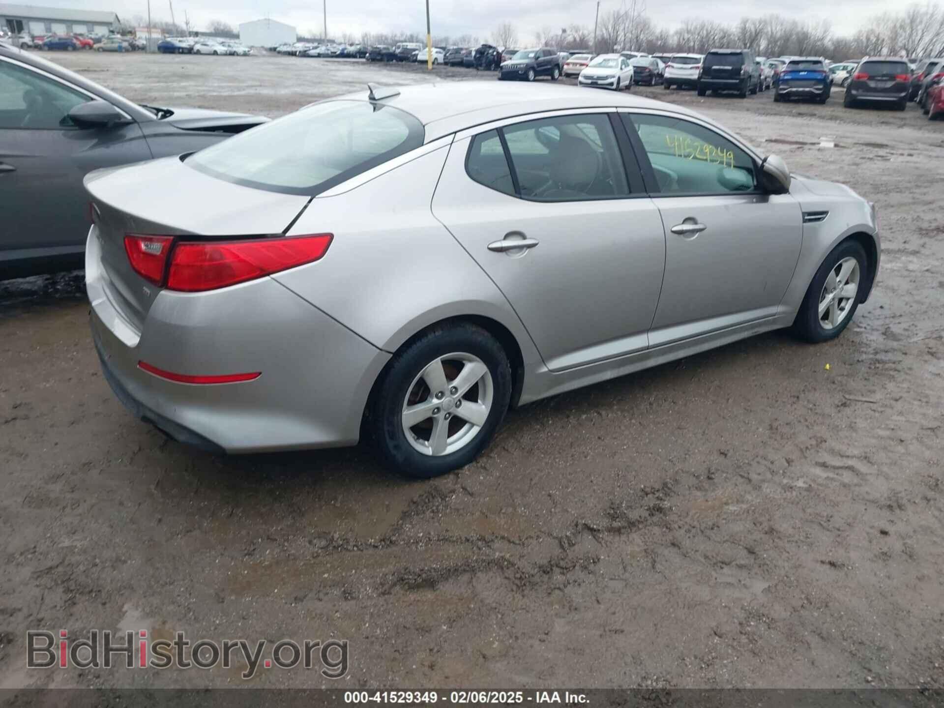 2015 KIA OPTIMA - VIN: KNAGM4A77F5586629 - Фото 4