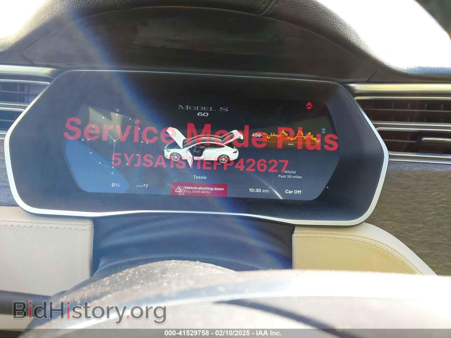 2014 TESLA MODEL S - VIN: 5YJSA1S11EFP42627 - Photo 7