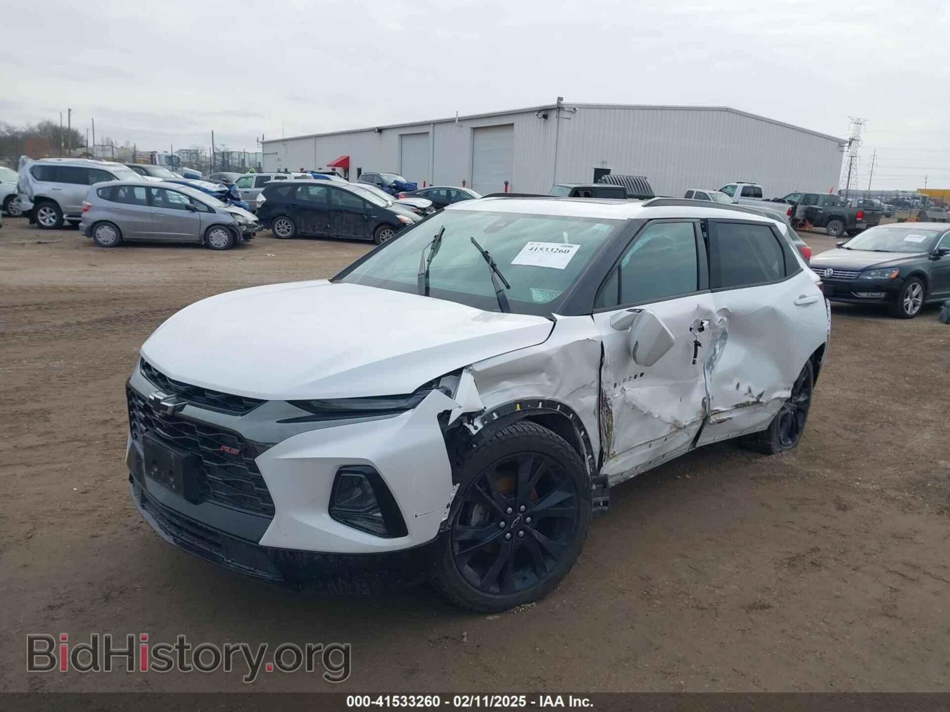 2020 CHEVROLET BLAZER - VIN: 3GNKBKRSXLS691965 - Фото 2