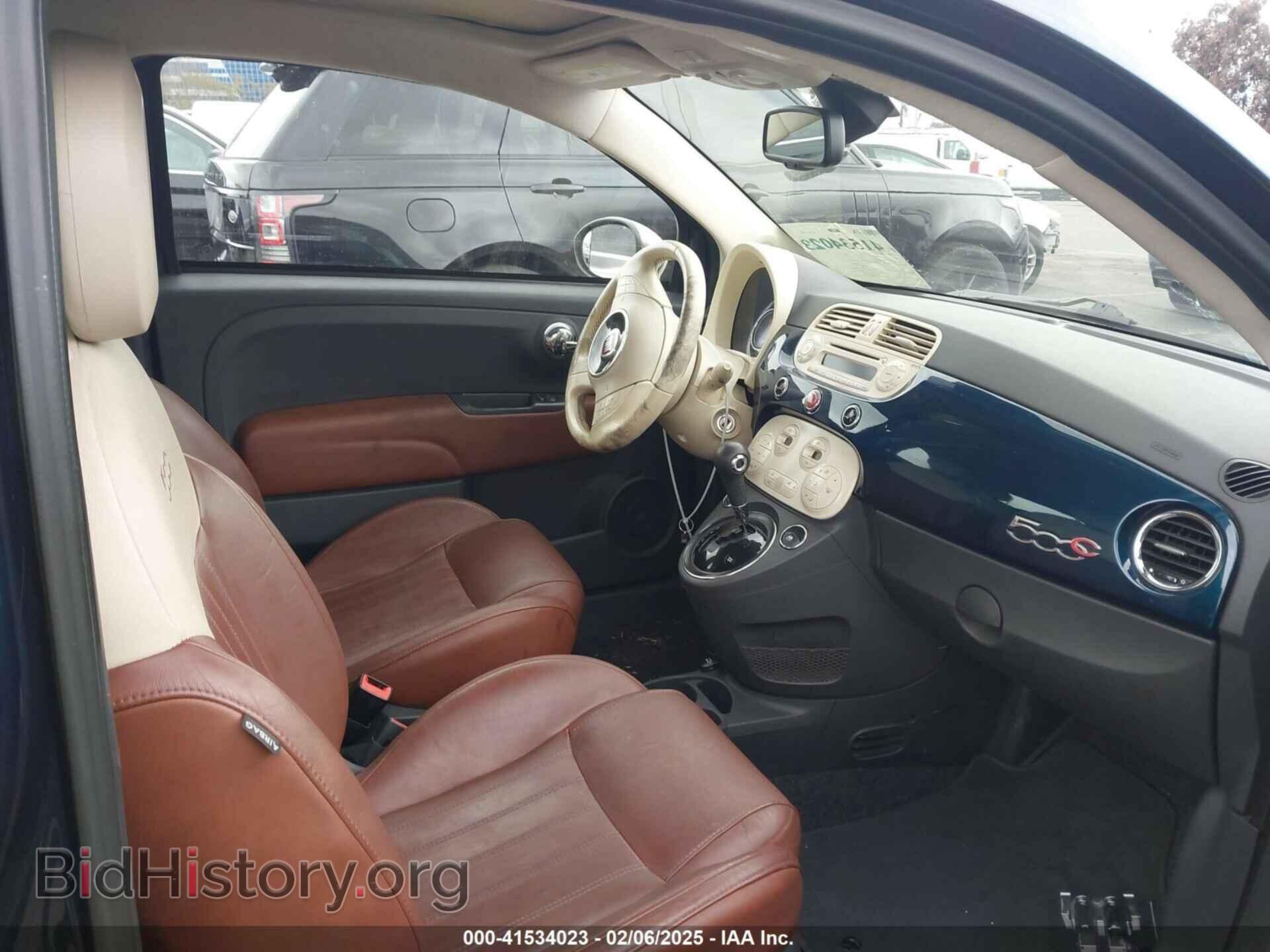 2013 FIAT 500C - VIN: 3C3CFFER5DT570157 - Фото 5