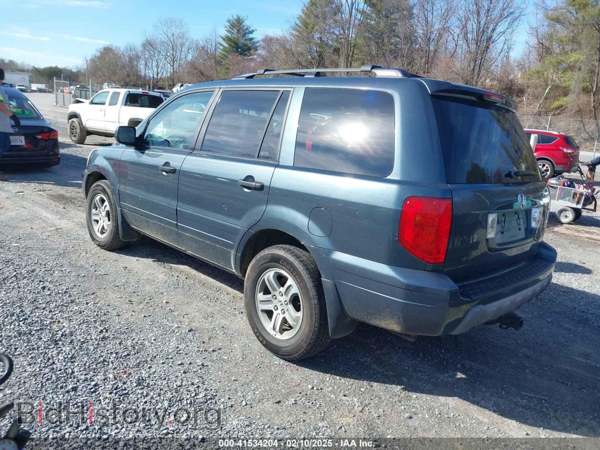 2005 HONDA PILOT - VIN: 5FNYF18605B055105 - Фото 3