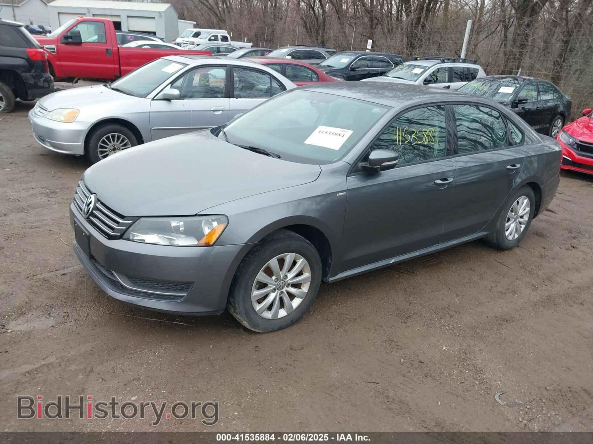2014 VOLKSWAGEN PASSAT - VIN: 1VWAT7A37EC100581 - Фото 2