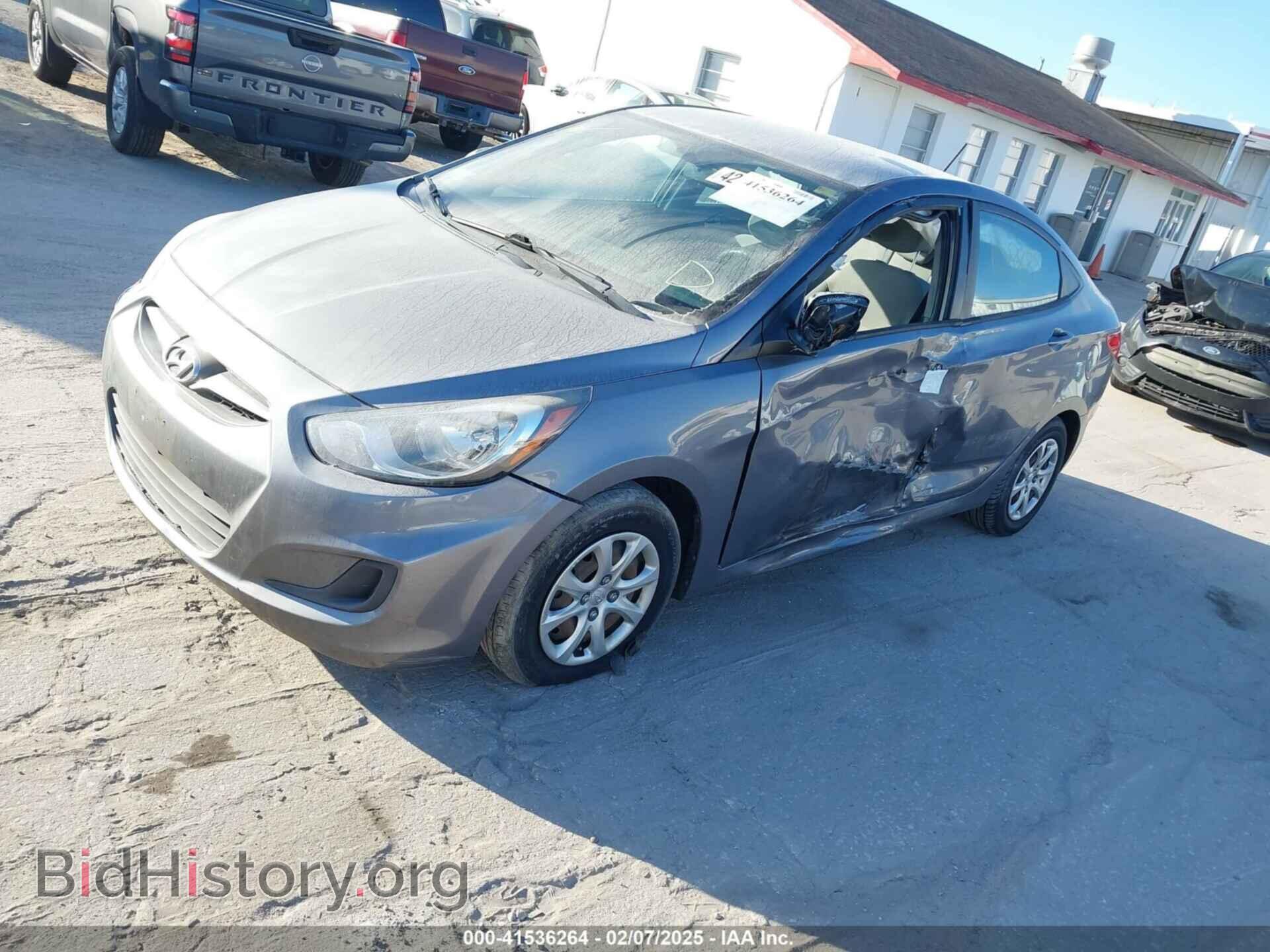 2014 HYUNDAI ACCENT - VIN: KMHCT4AE4EU733394 - Фото 2