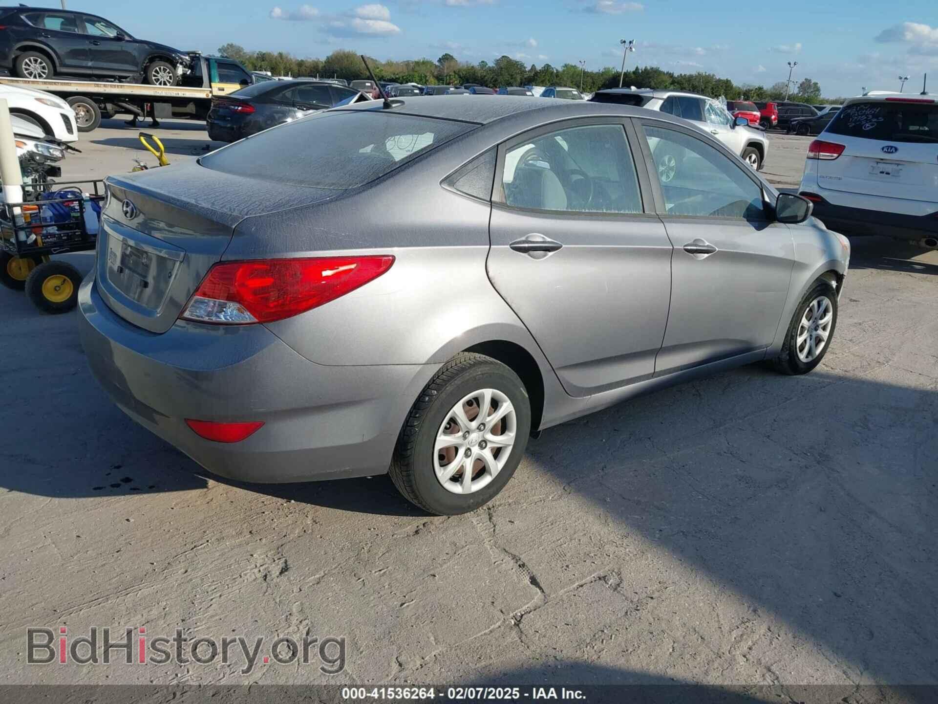 2014 HYUNDAI ACCENT - VIN: KMHCT4AE4EU733394 - Фото 4
