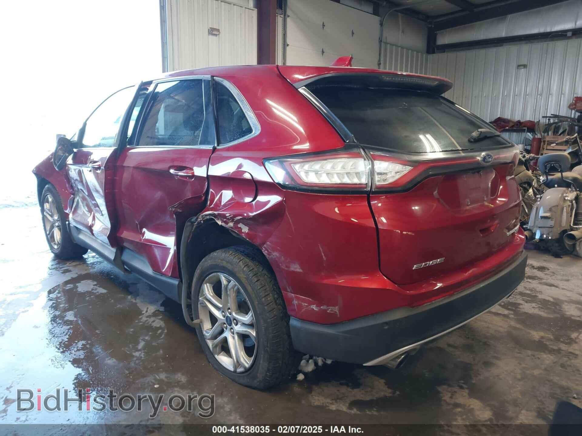 2015 FORD EDGE - VIN: 2FMTK4K91FBB51118 - Фото 3