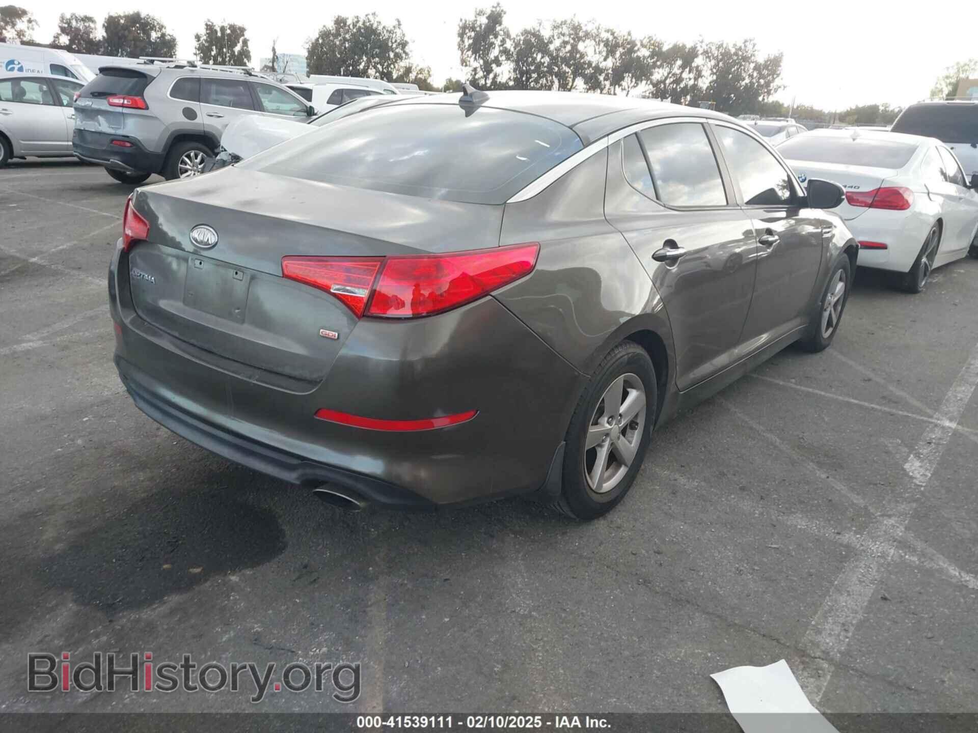 2014 KIA OPTIMA - VIN: 5XXGM4A73EG308257 - Фото 4