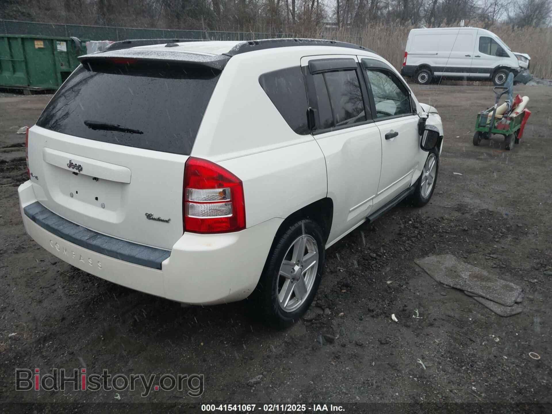2008 JEEP COMPASS - VIN: 1J8FF47W38D510740 - Фото 4
