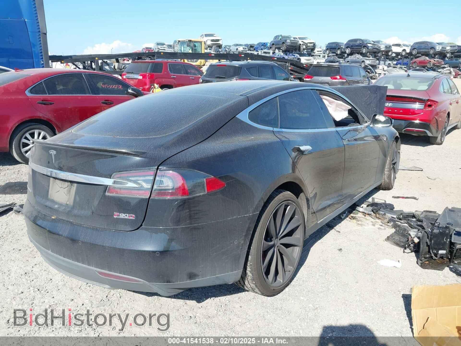 2015 TESLA MODEL S - VIN: 5YJSA4V45FF097442 - Фото 4