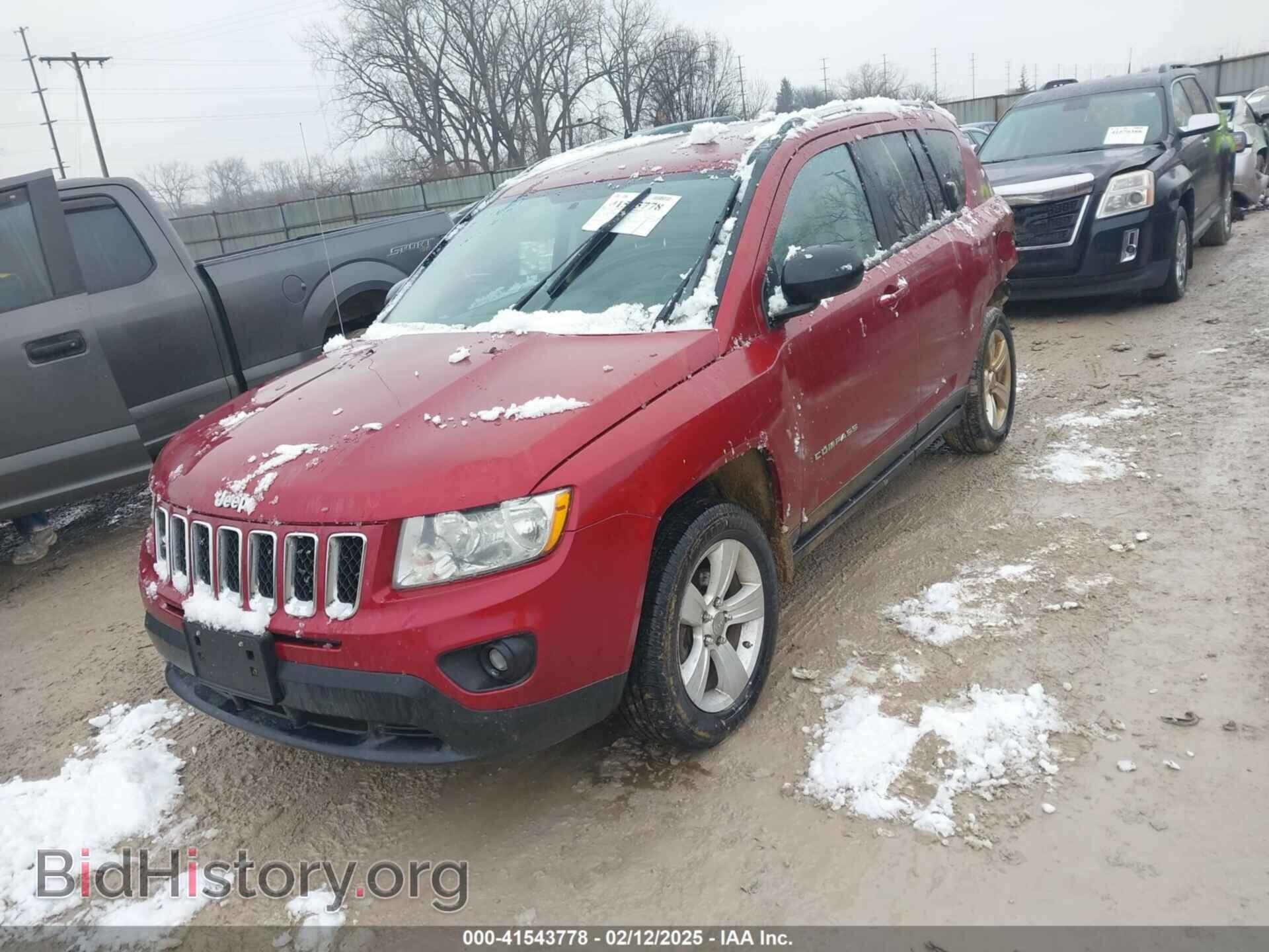 2012 JEEP COMPASS - VIN: 1C4NJDBB6CD624035 - Фото 2