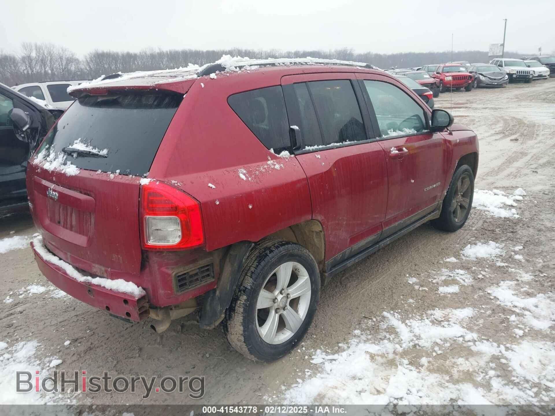 2012 JEEP COMPASS - VIN: 1C4NJDBB6CD624035 - Фото 4
