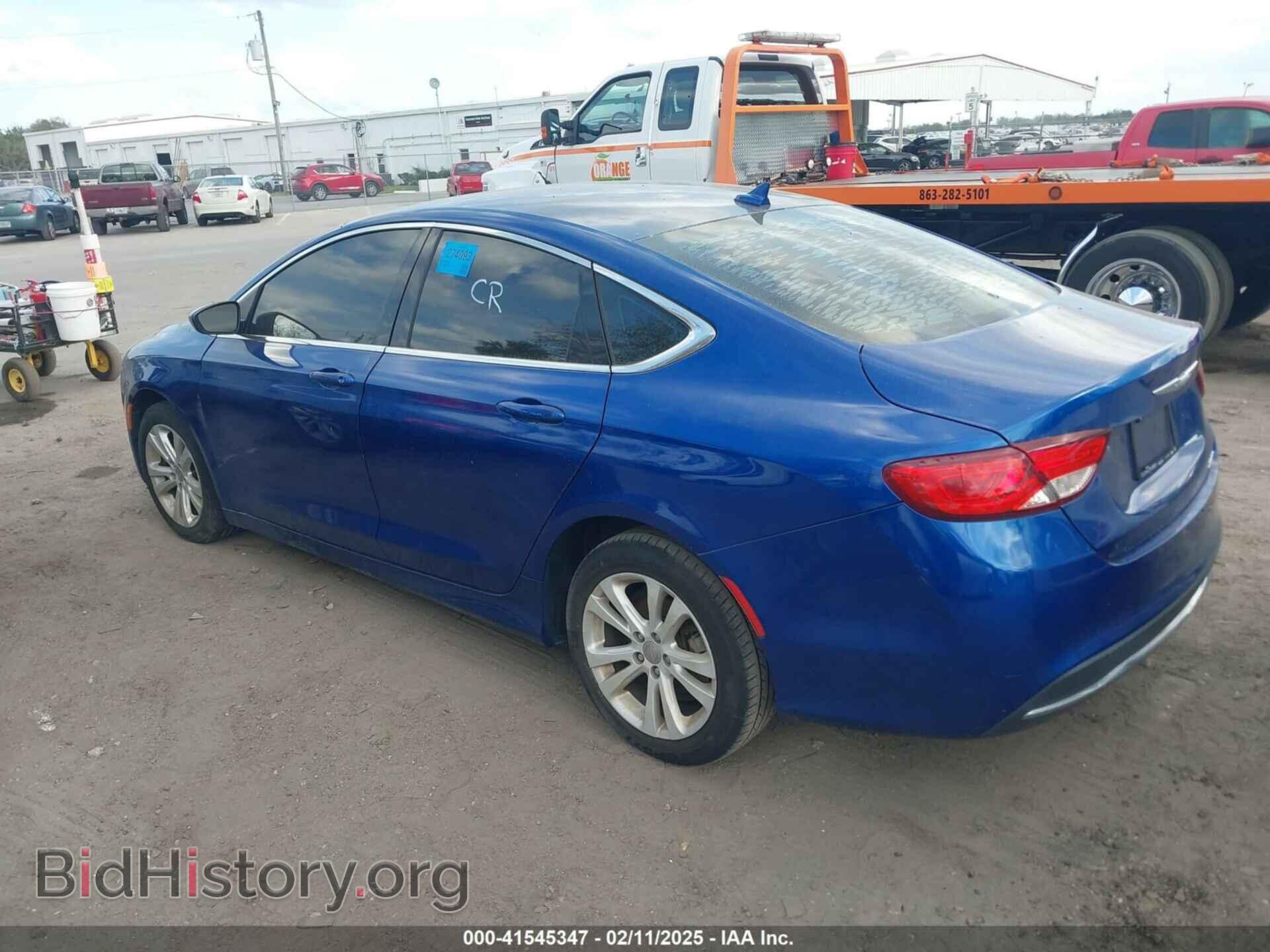 2016 CHRYSLER 200 - VIN: 1C3CCCAB2GN108286 - Фото 3