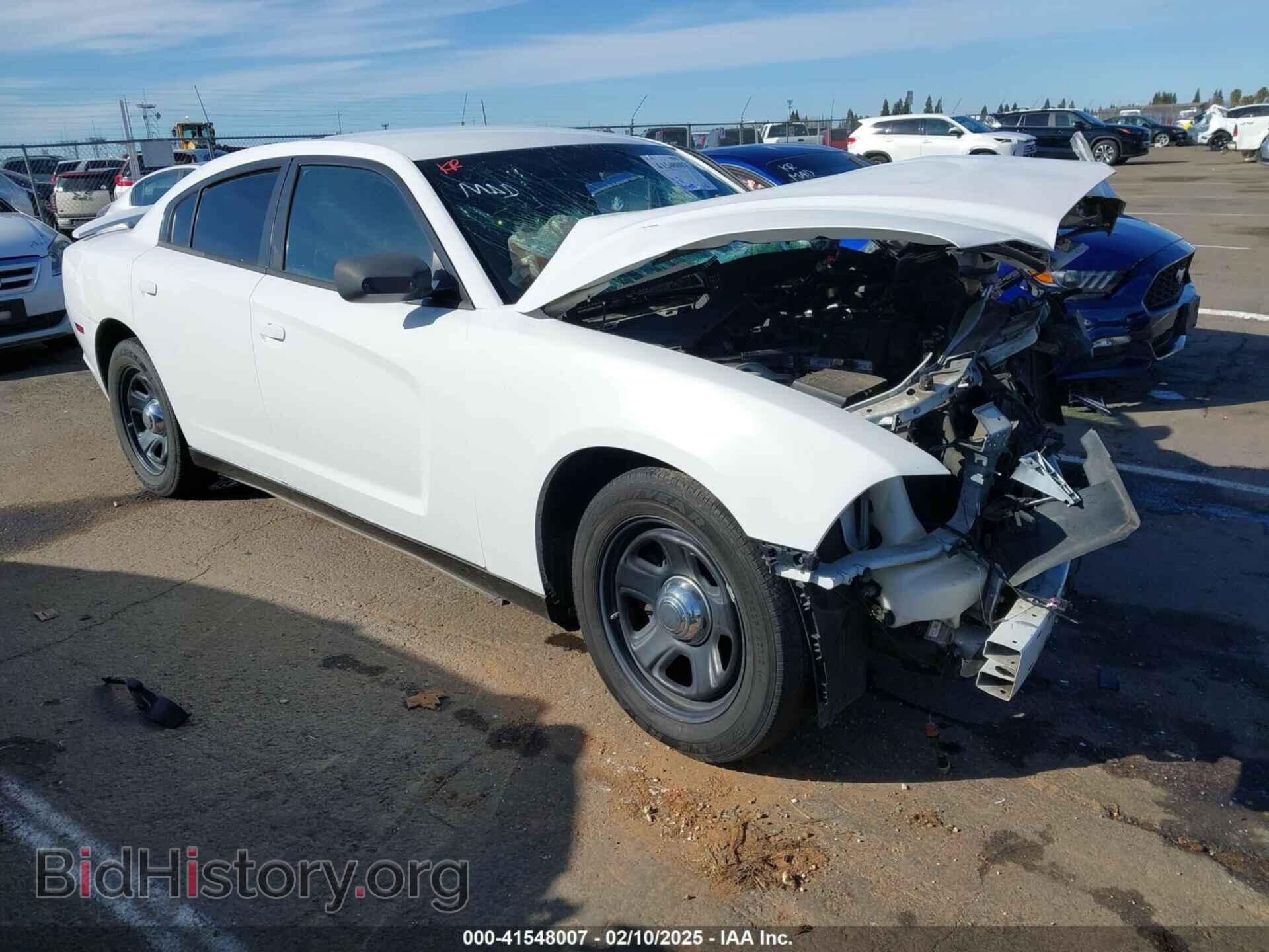Photo 2C3CDXAT7CH316101 - DODGE CHARGER 2012