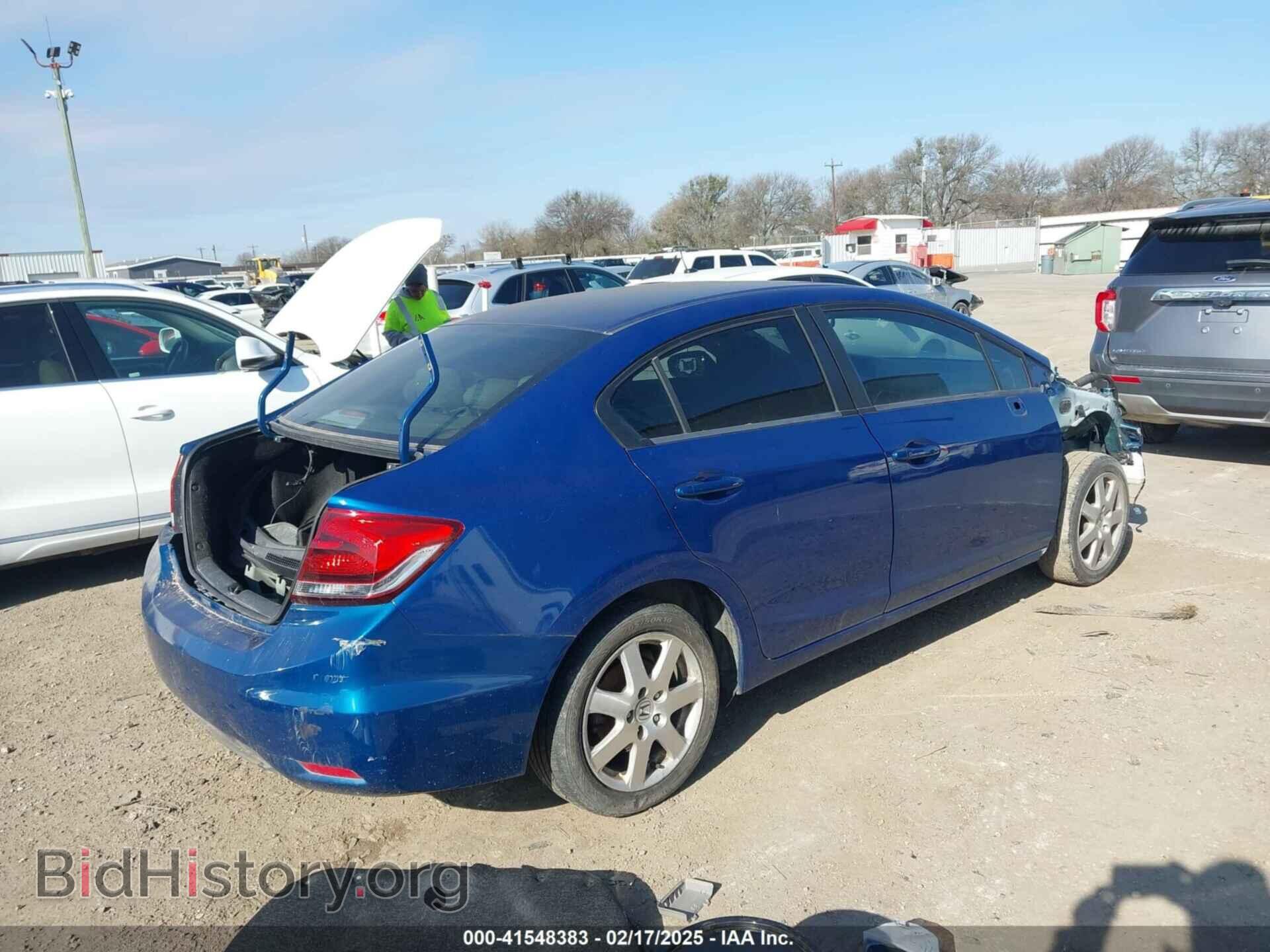 2014 HONDA CIVIC - VIN: 19XFB2F83EE077053 - Фото 4