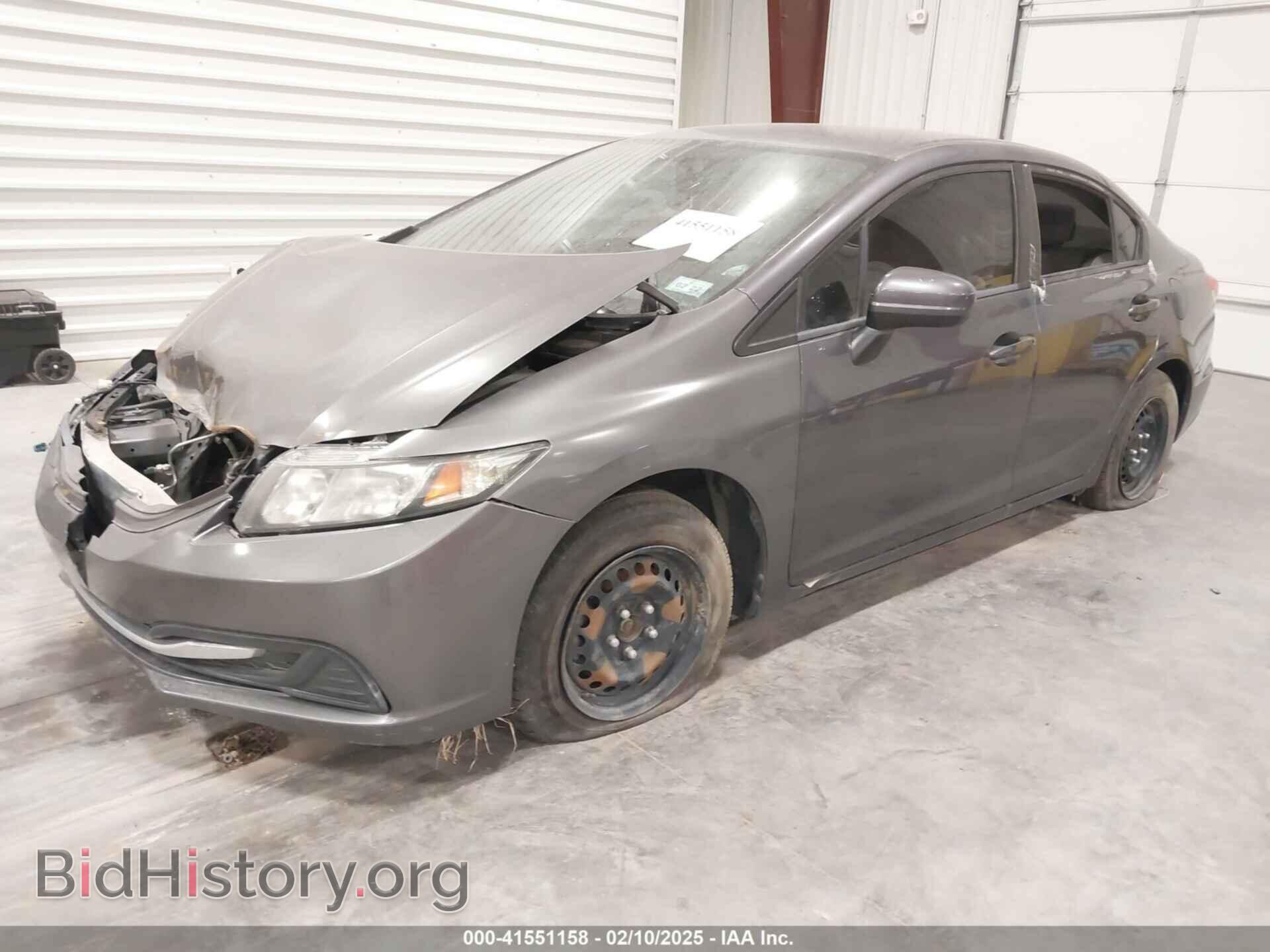 2014 HONDA CIVIC - VIN: 19XFB2F54EE020219 - Фото 2