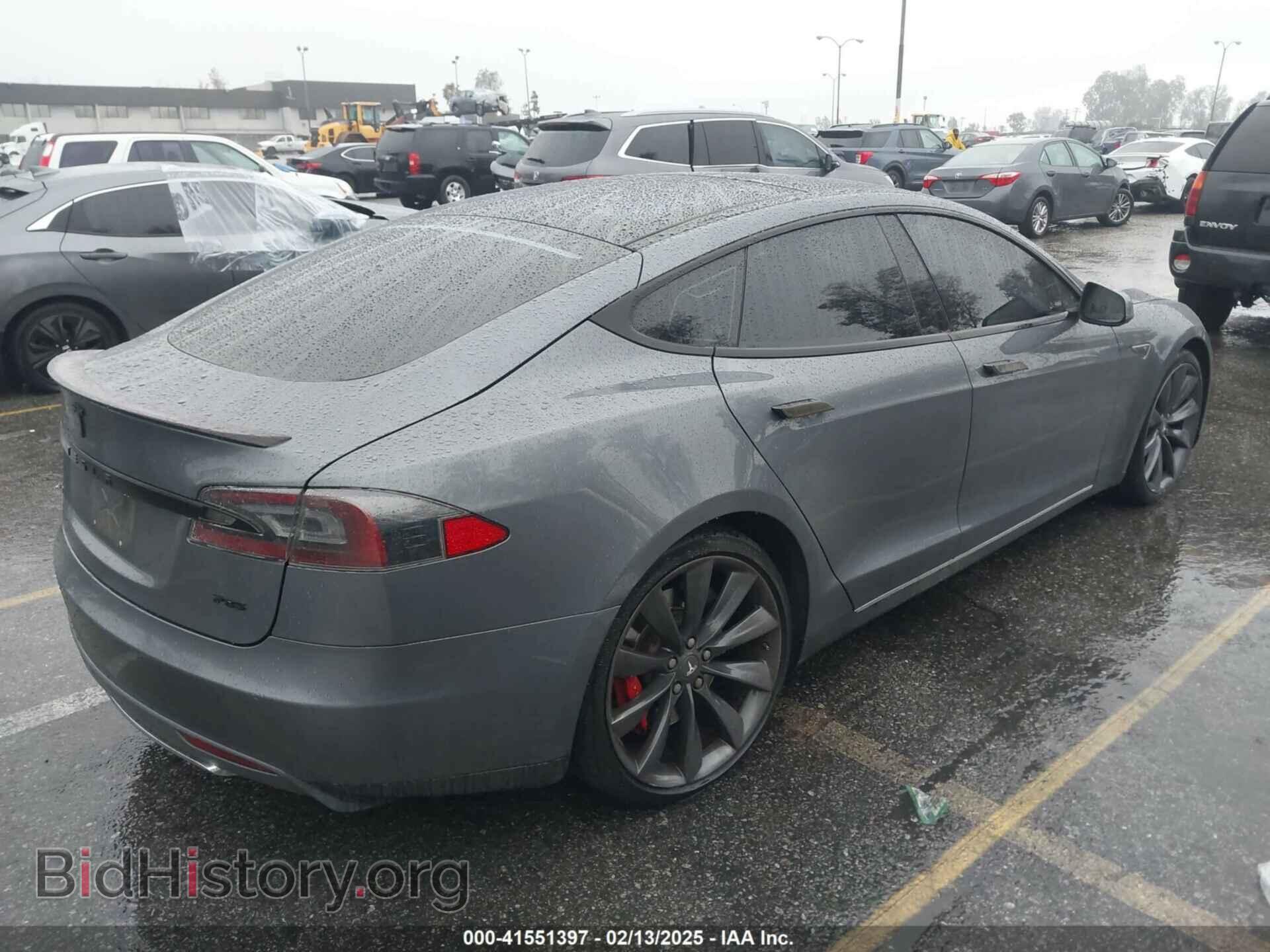 2014 TESLA MODEL S - VIN: 5YJSA1H11EFP36091 - Photo 4
