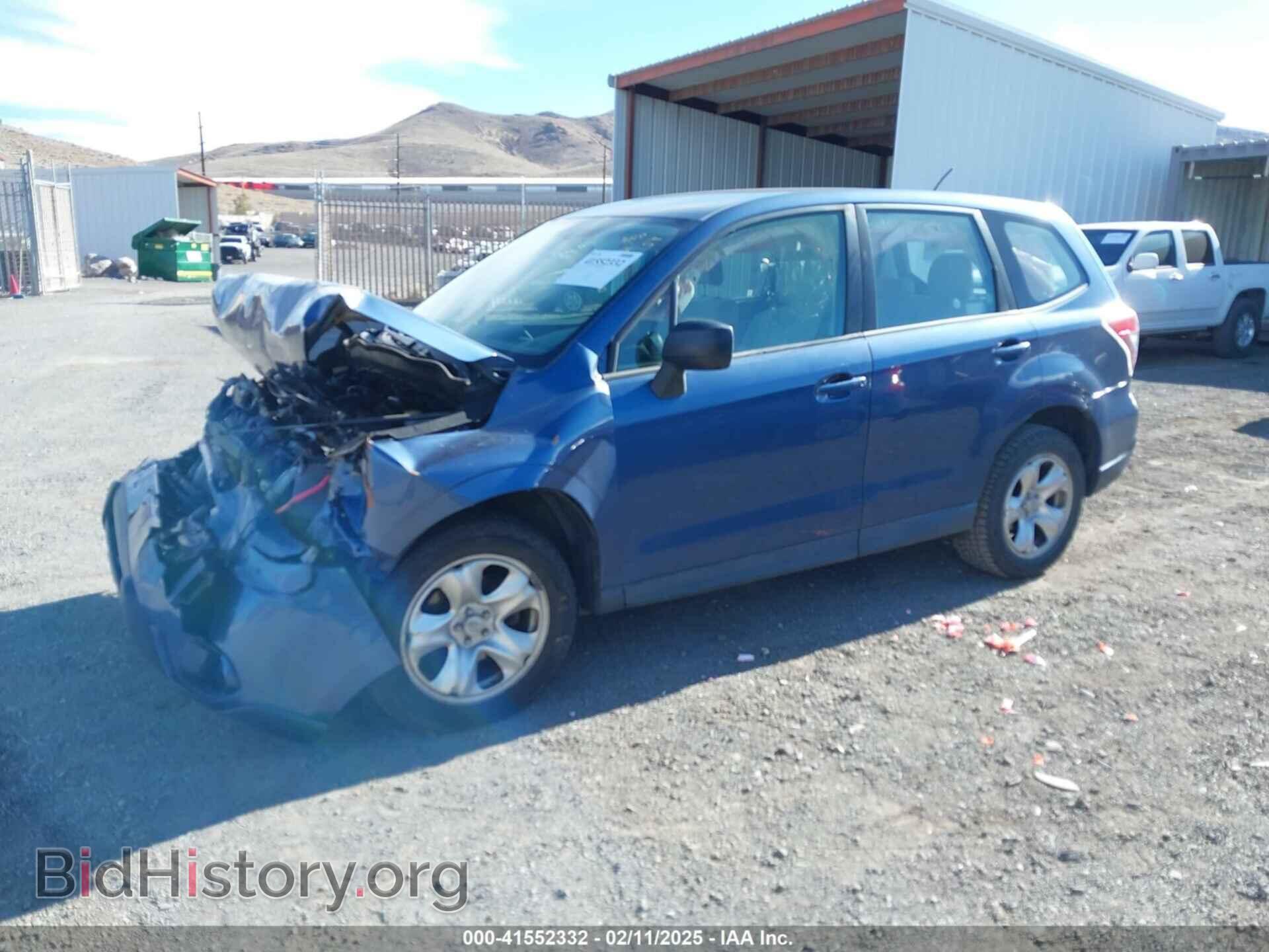 2014 SUBARU FORESTER - VIN: JF2SJAAC7EH415346 - Фото 2