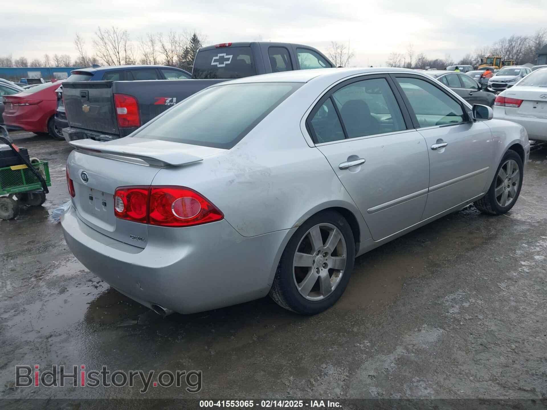 2007 KIA OPTIMA - VIN: KNAGE124875157565 - Фото 4