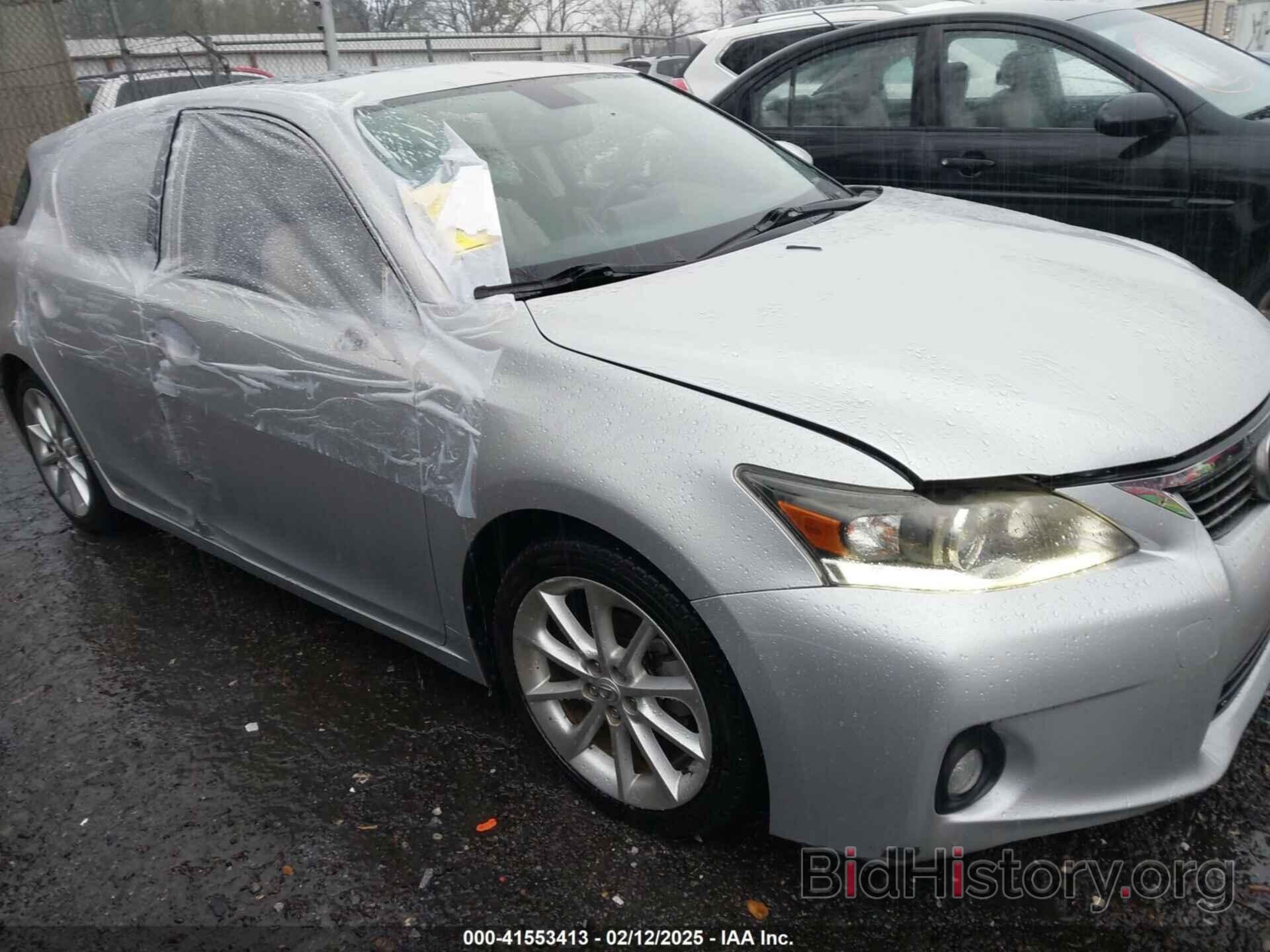 Фотография JTHKD5BH7C2051340 - LEXUS CT 200H 2012