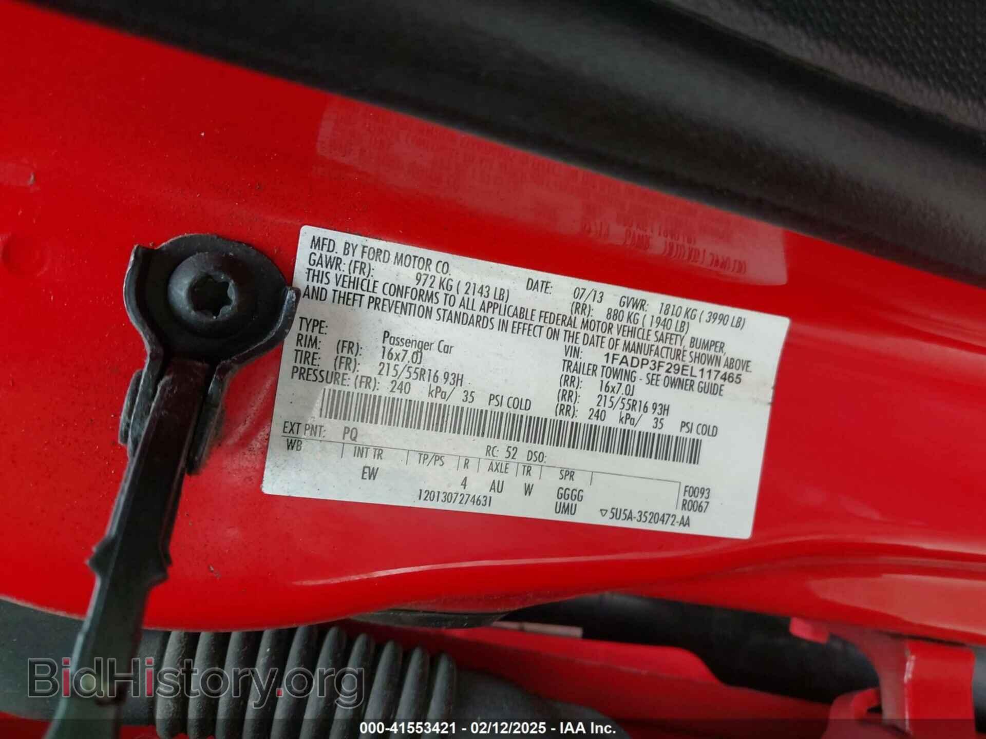 2014 FORD FOCUS - VIN: 1FADP3F29EL117465 - Photo 9