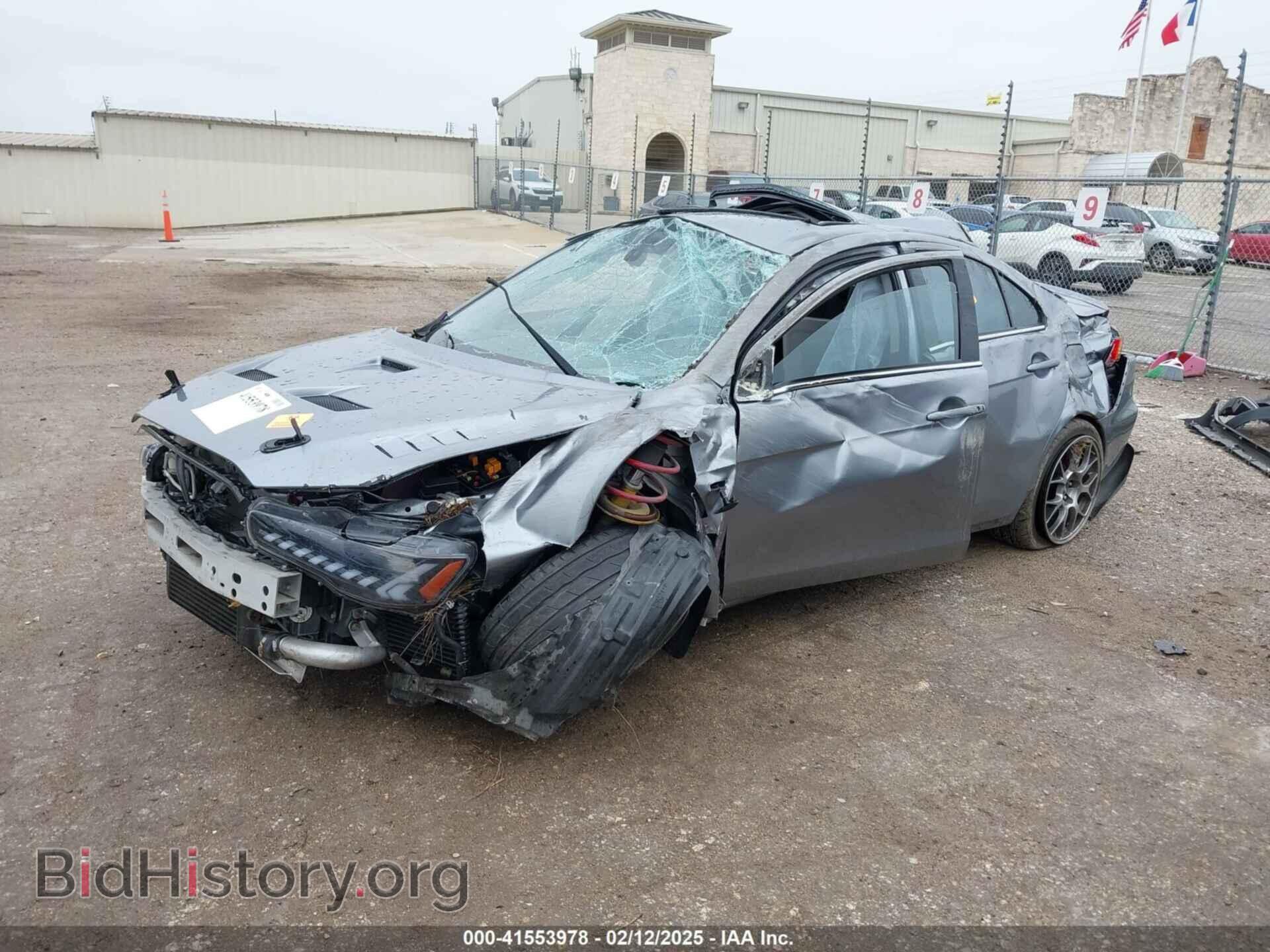 2014 MITSUBISHI LANCER EVOLUTION - VIN: JA32W5FV7EU008165 - Фото 2