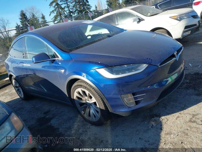 2017 Tesla MODEL X 100d/75d/90d (VIN 5YJXCBE21HF076514) — photo 1 of 18, IAAI, damage: rear