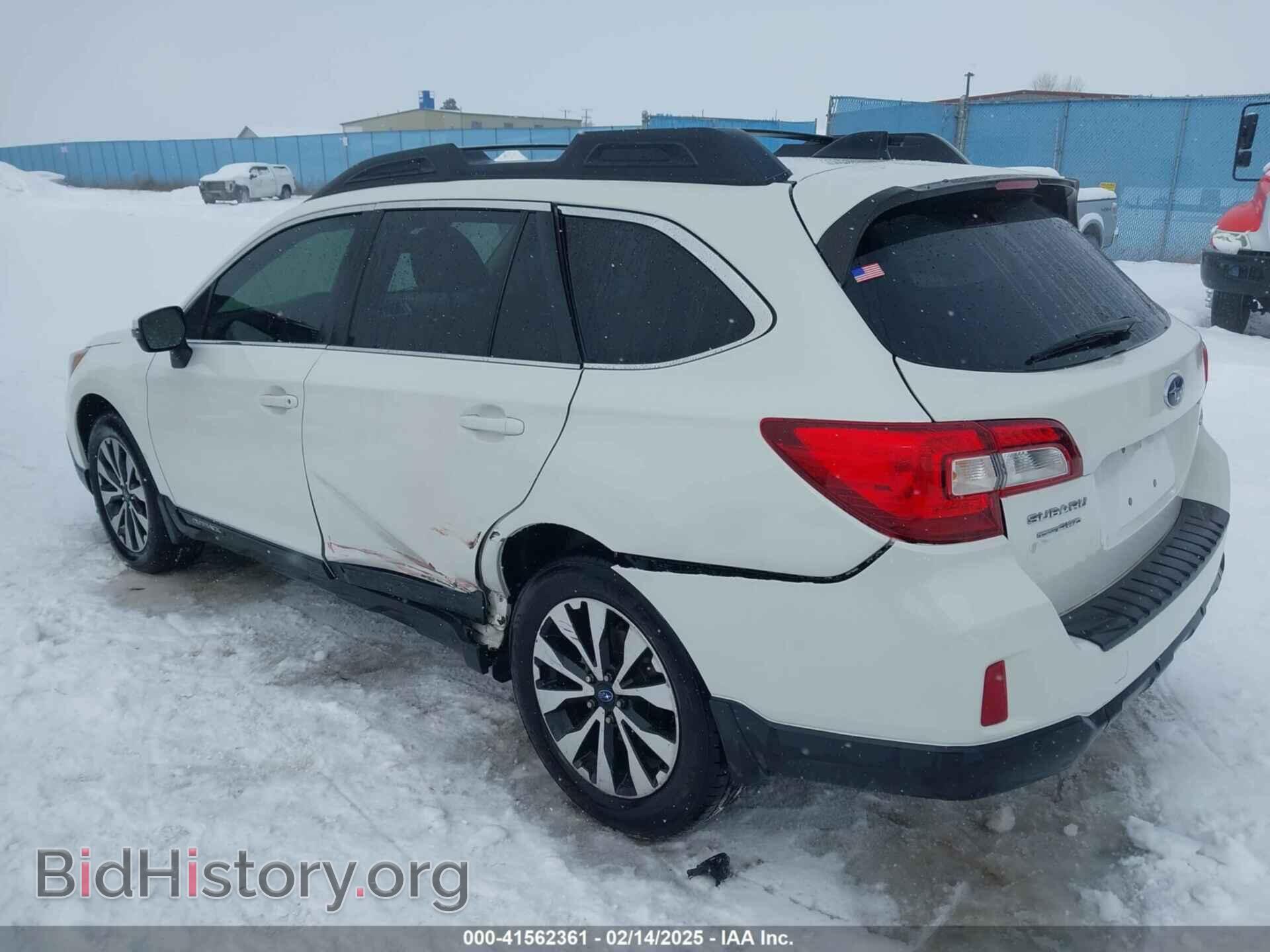 2017 SUBARU OUTBACK - VIN: 4S4BSANC1H3329159 - Фото 3