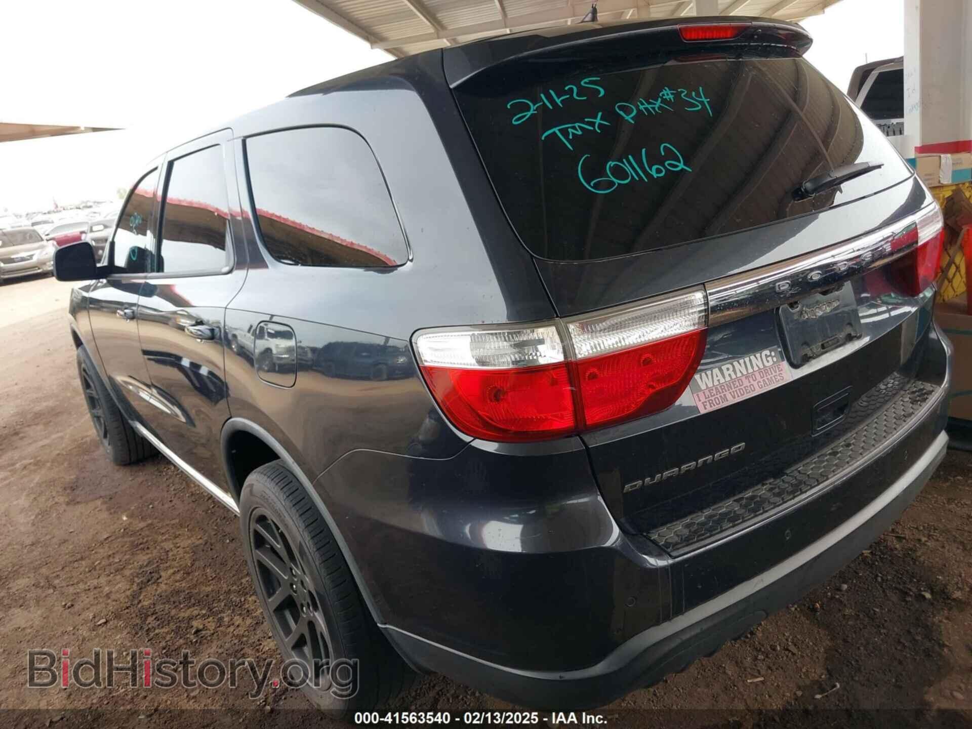 2013 DODGE DURANGO - VIN: 1C4RDHAG2DC601162 - Photo 3