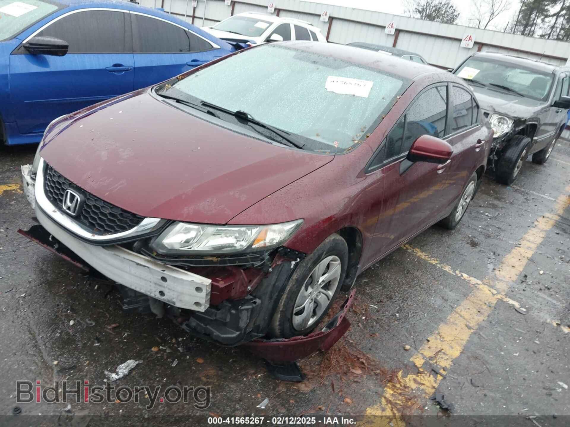 2015 HONDA CIVIC - VIN: 2HGFB2F52FH531564 - Фото 2