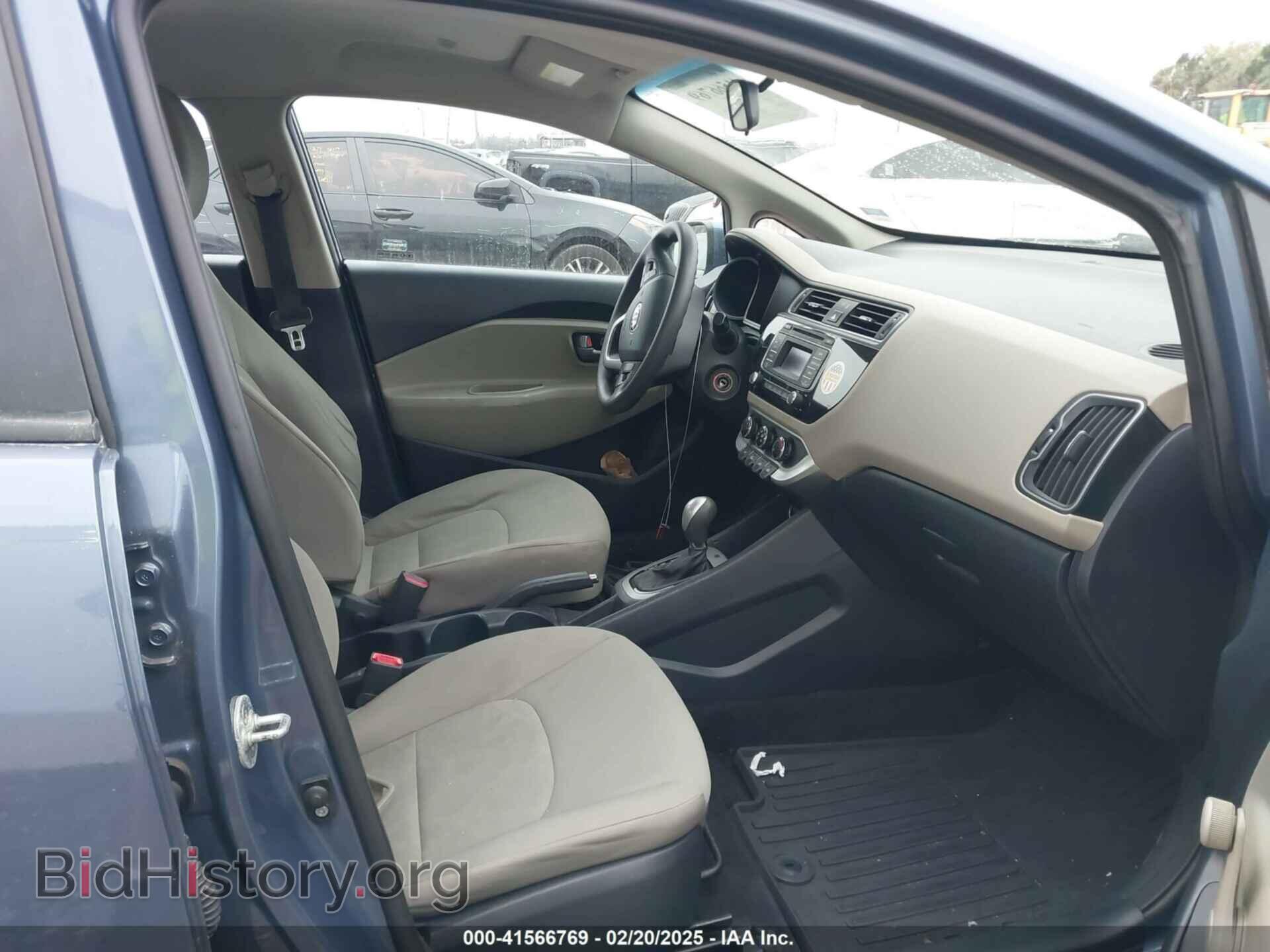 2016 KIA RIO - VIN: KNADM5A38G6638934 - Фото 5