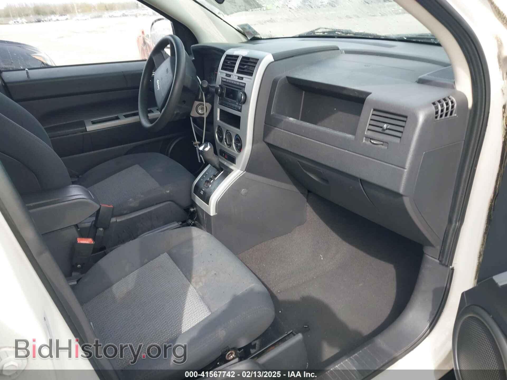 2008 JEEP COMPASS - VIN: 1J8FF47W88D647320 - Фото 5