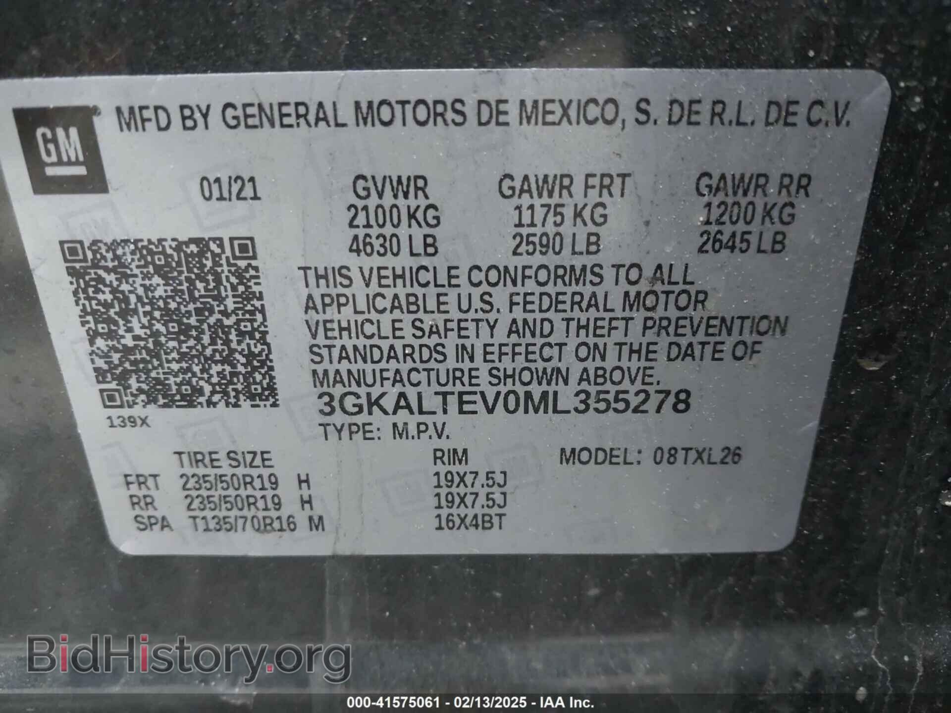 2021 GMC TERRAIN - VIN: 3GKALTEV0ML355278 - Photo 9