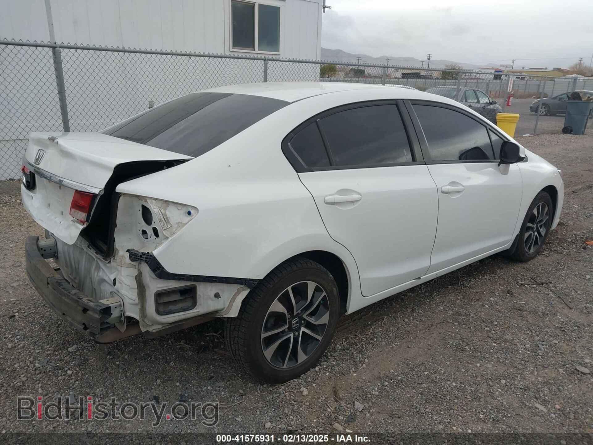 2013 HONDA CIVIC - VIN: 19XFB2F94DE275891 - Фото 4
