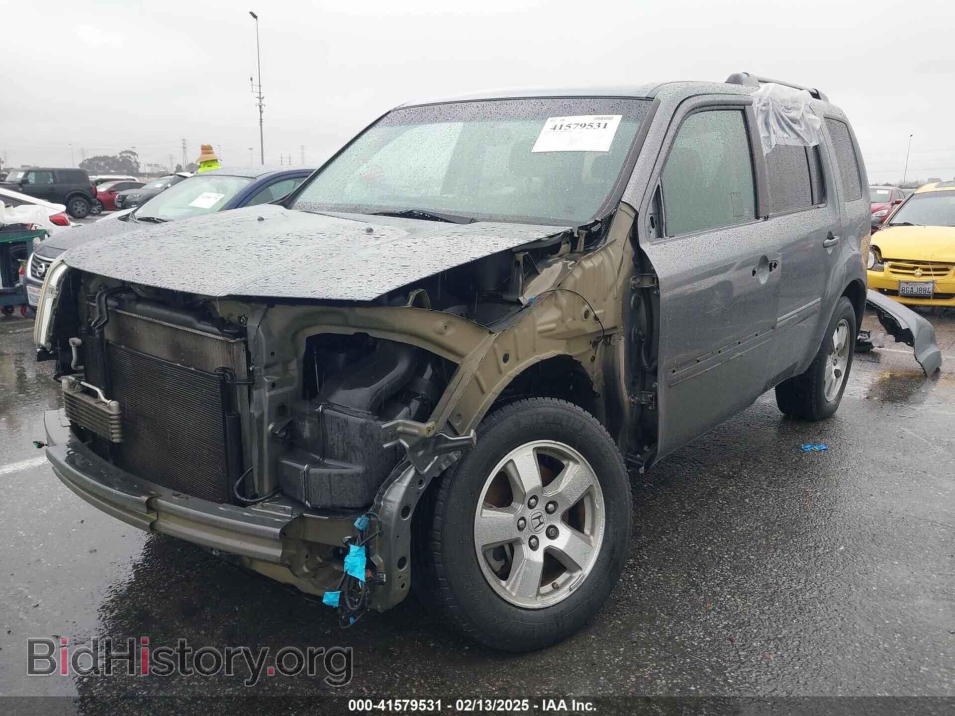 2009 HONDA PILOT - VIN: 5FNYF38419B021352 - Фото 2