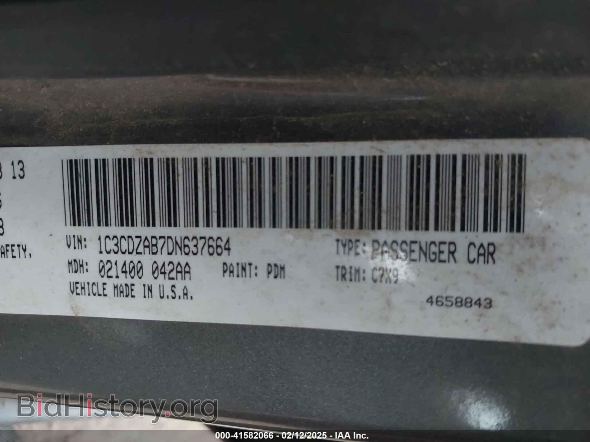 2013 DODGE AVENGER - VIN: 1C3CDZAB7DN637664 - Photo 9