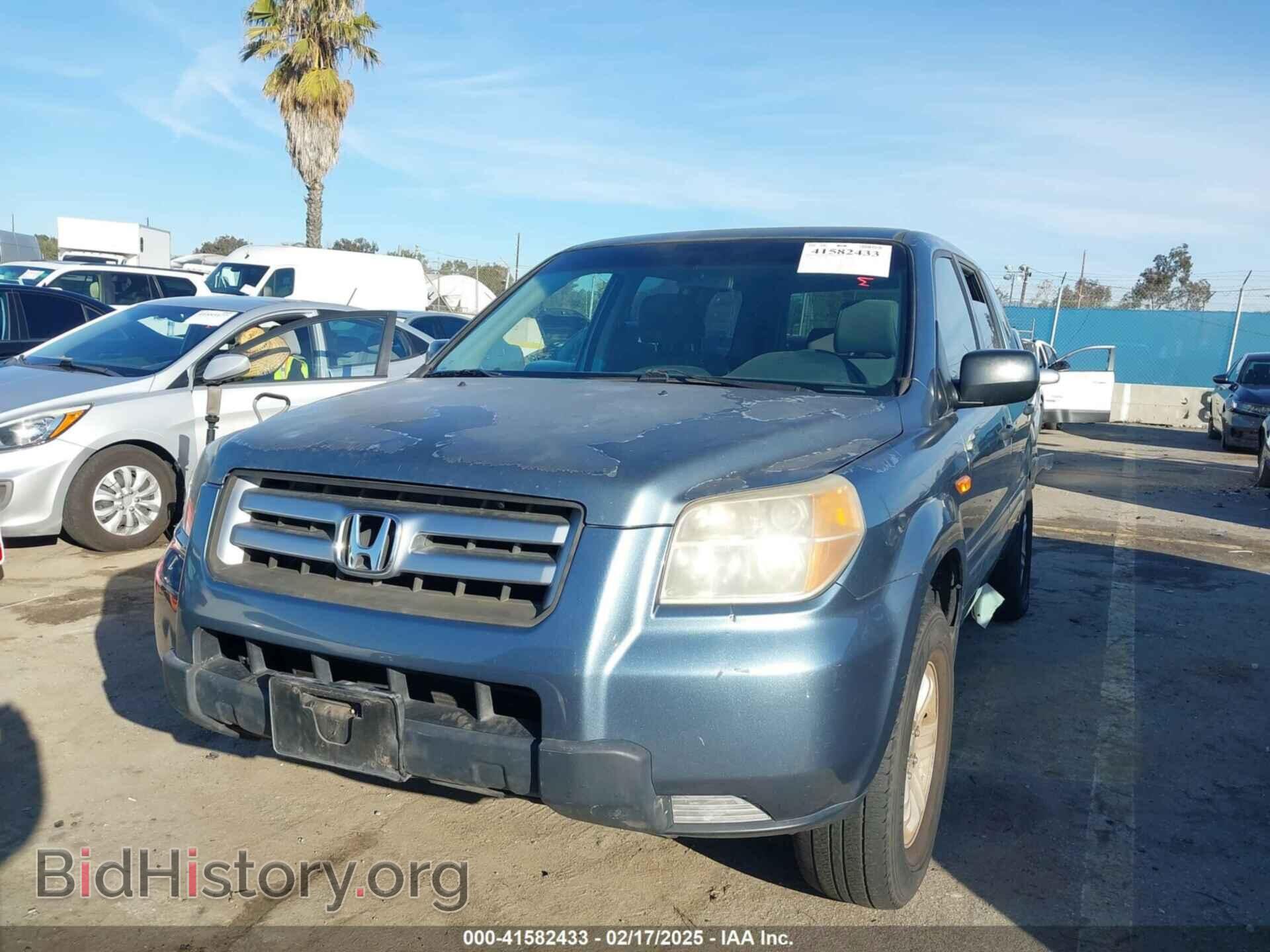 2007 HONDA PILOT - VIN: 2HKYF18127H525563 - Фото 2