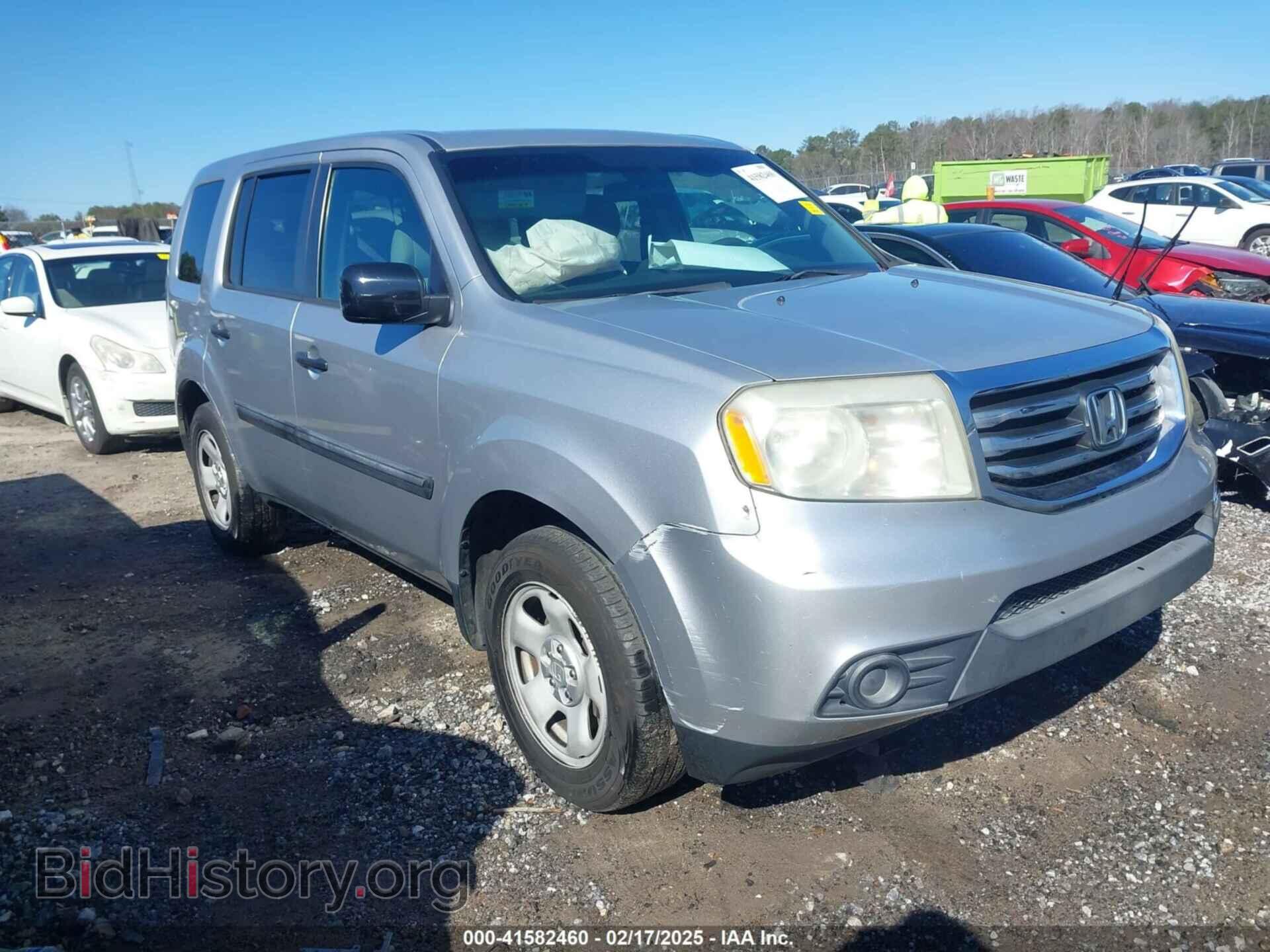 Фотография 5FNYF3H20DB036562 - HONDA PILOT 2013