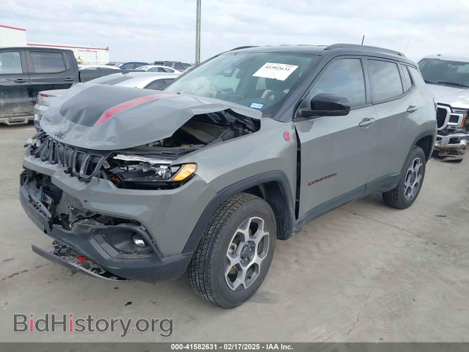 2022 JEEP COMPASS - VIN: 3C4NJDDB7NT165558 - Фото 2