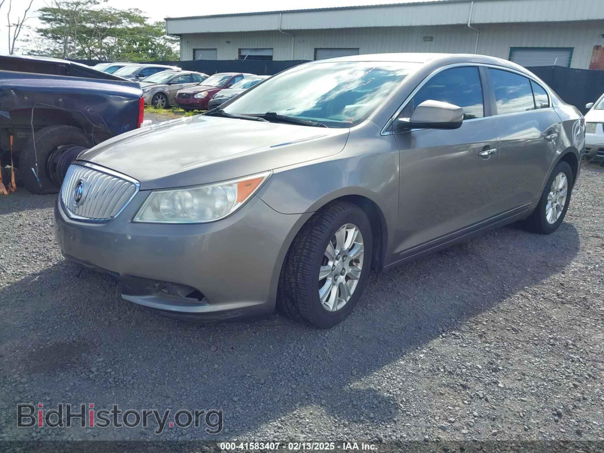 2012 BUICK LACROSSE - VIN: 1G4GB5E35CF152149 - Фото 2