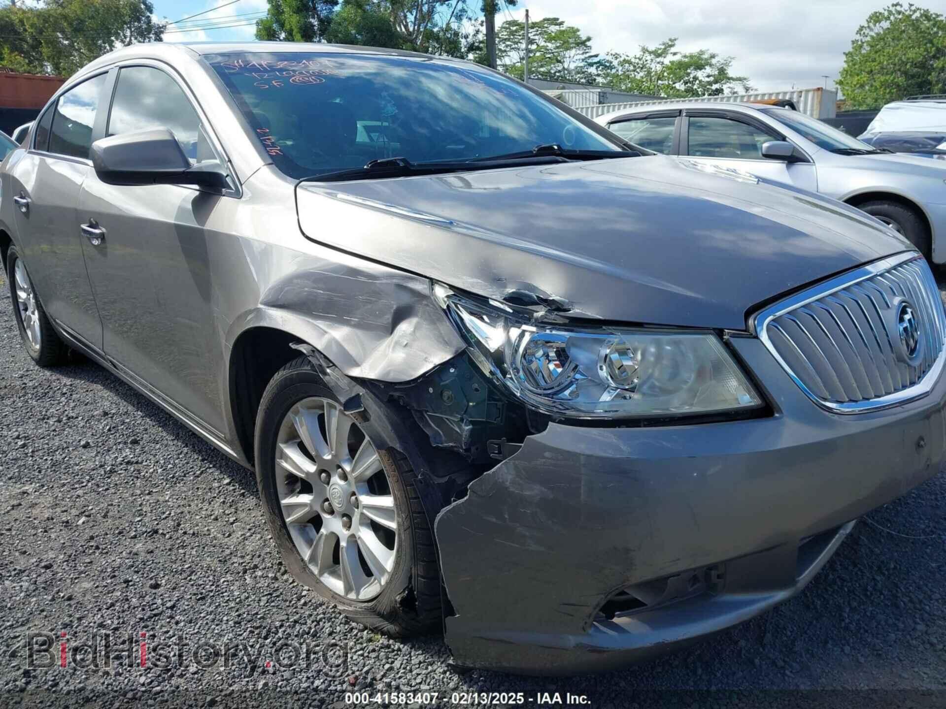 2012 BUICK LACROSSE - VIN: 1G4GB5E35CF152149 - Фото 6