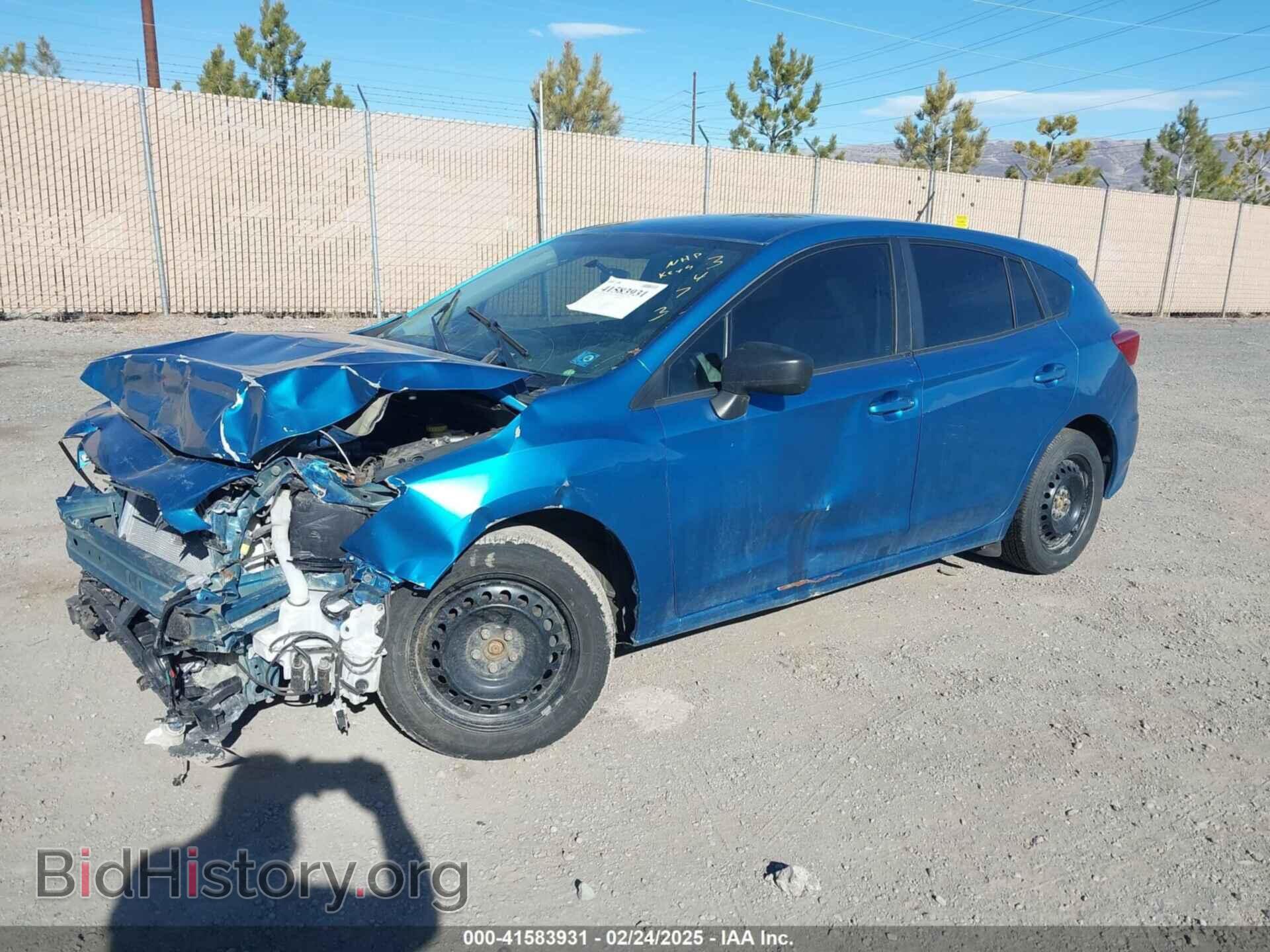 2019 SUBARU IMPREZA - VIN: 4S3GTAA66K3703473 - Фото 2