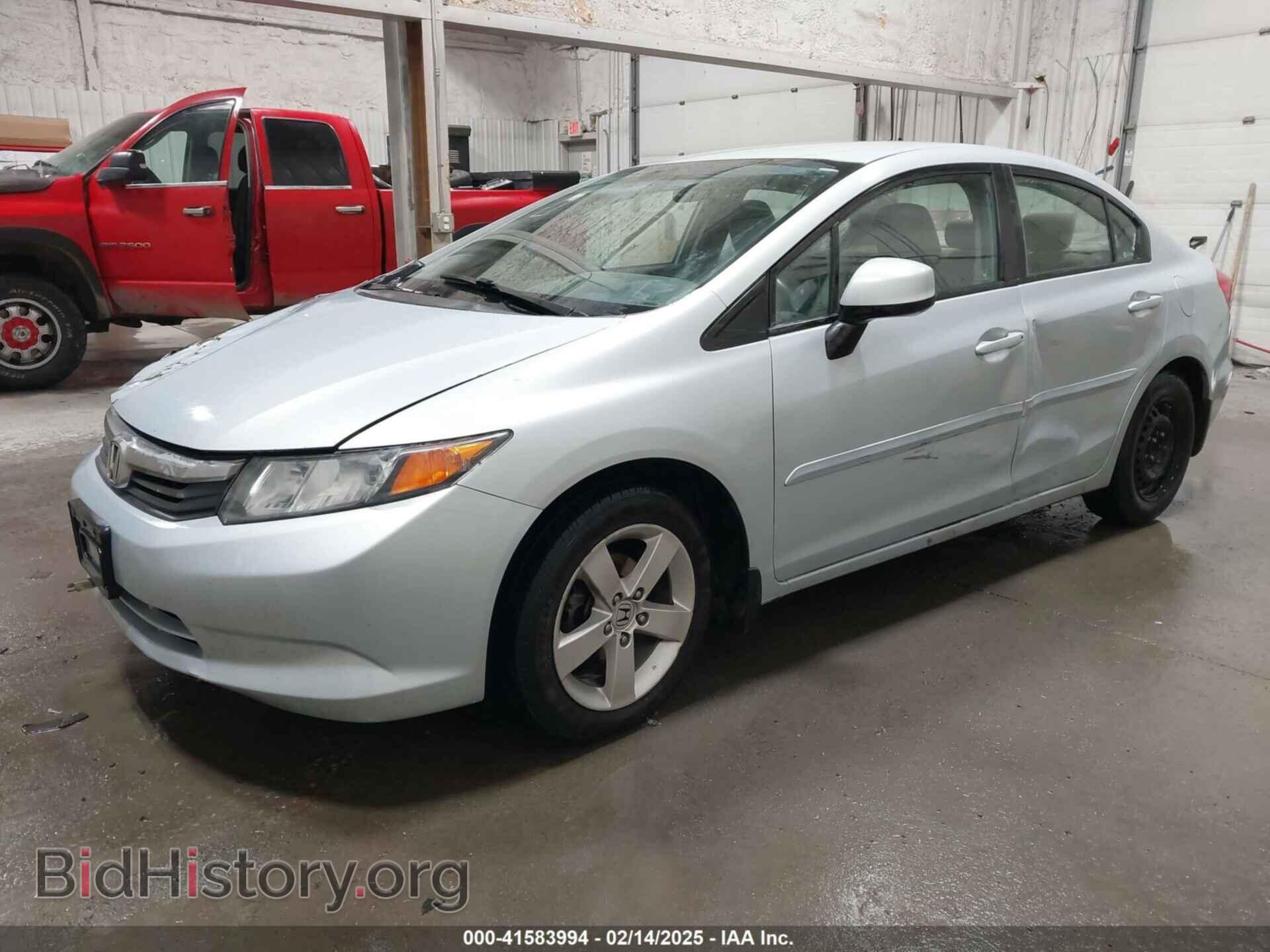 2012 HONDA CIVIC - VIN: 2HGFB2F50CH577602 - Фото 2