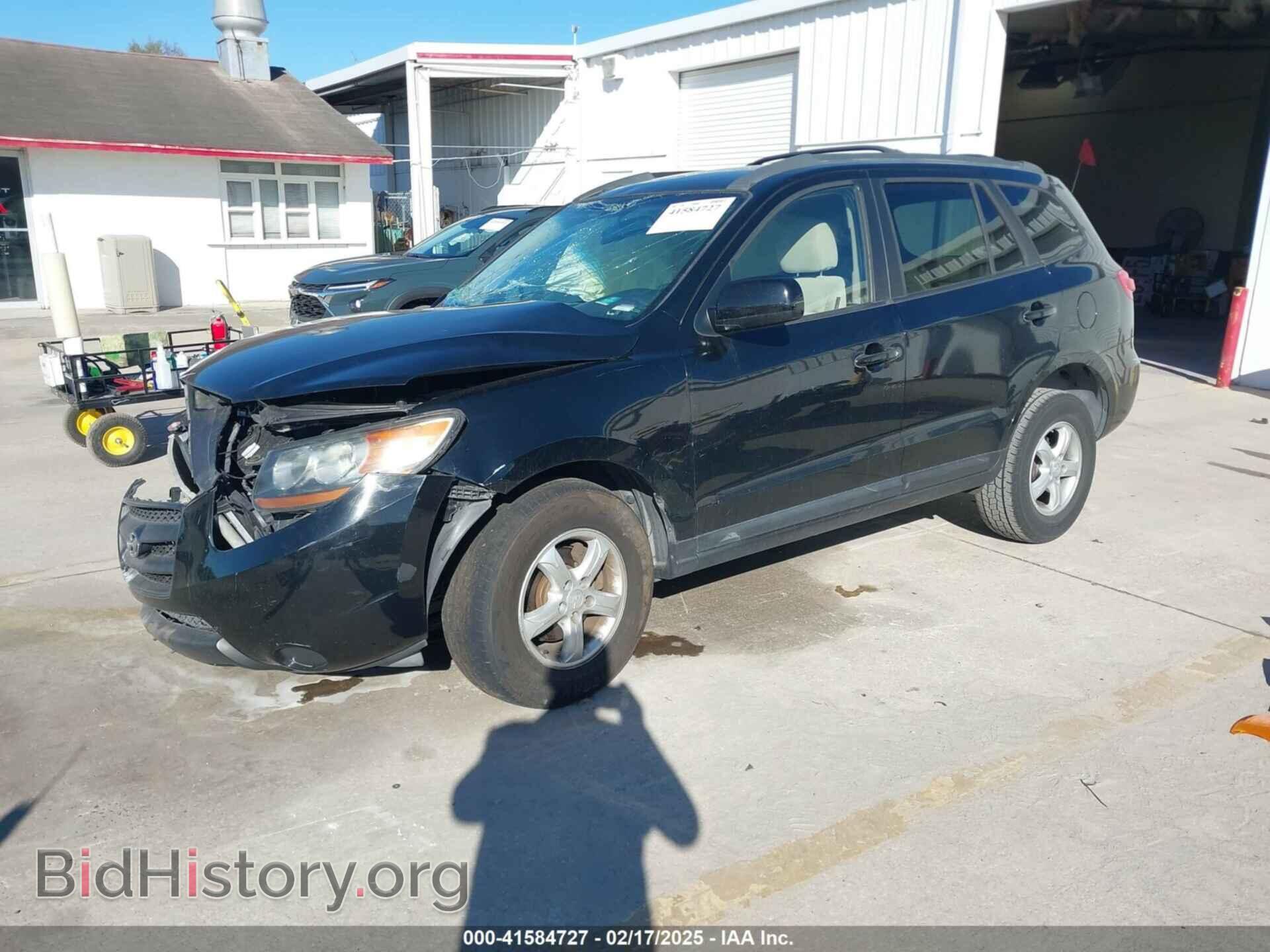 2008 HYUNDAI SANTA FE - VIN: 5NMSG13D78H175432 - Фото 2