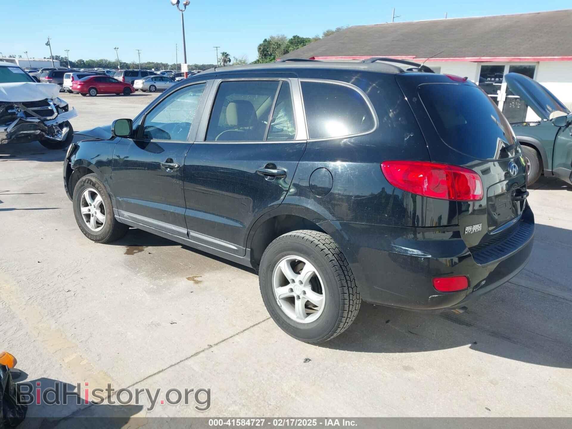 2008 HYUNDAI SANTA FE - VIN: 5NMSG13D78H175432 - Фото 3