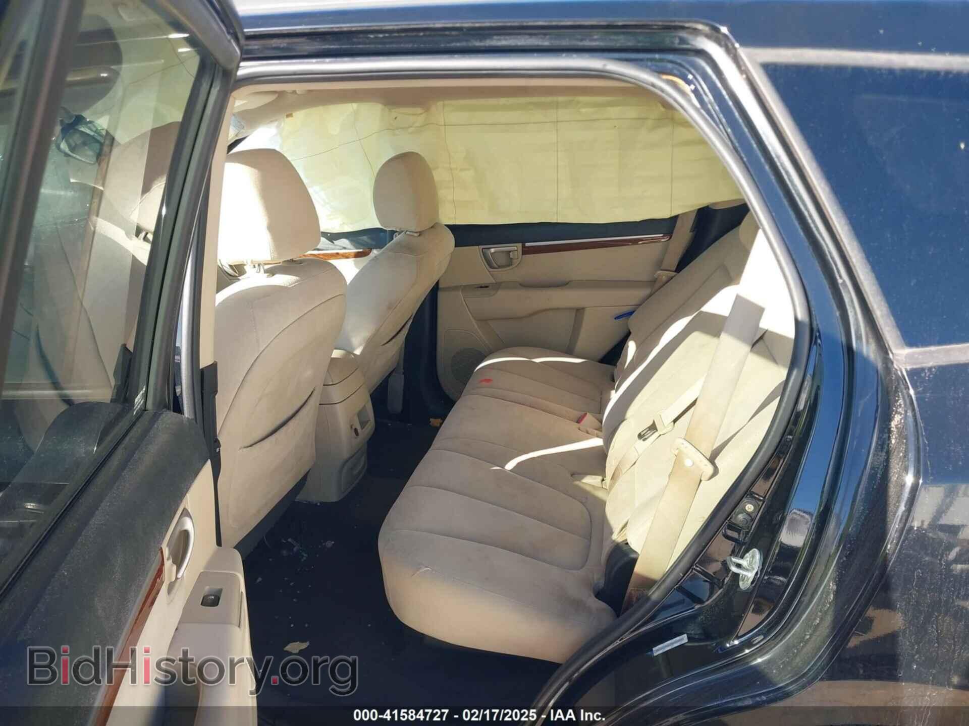 2008 HYUNDAI SANTA FE - VIN: 5NMSG13D78H175432 - Фото 8