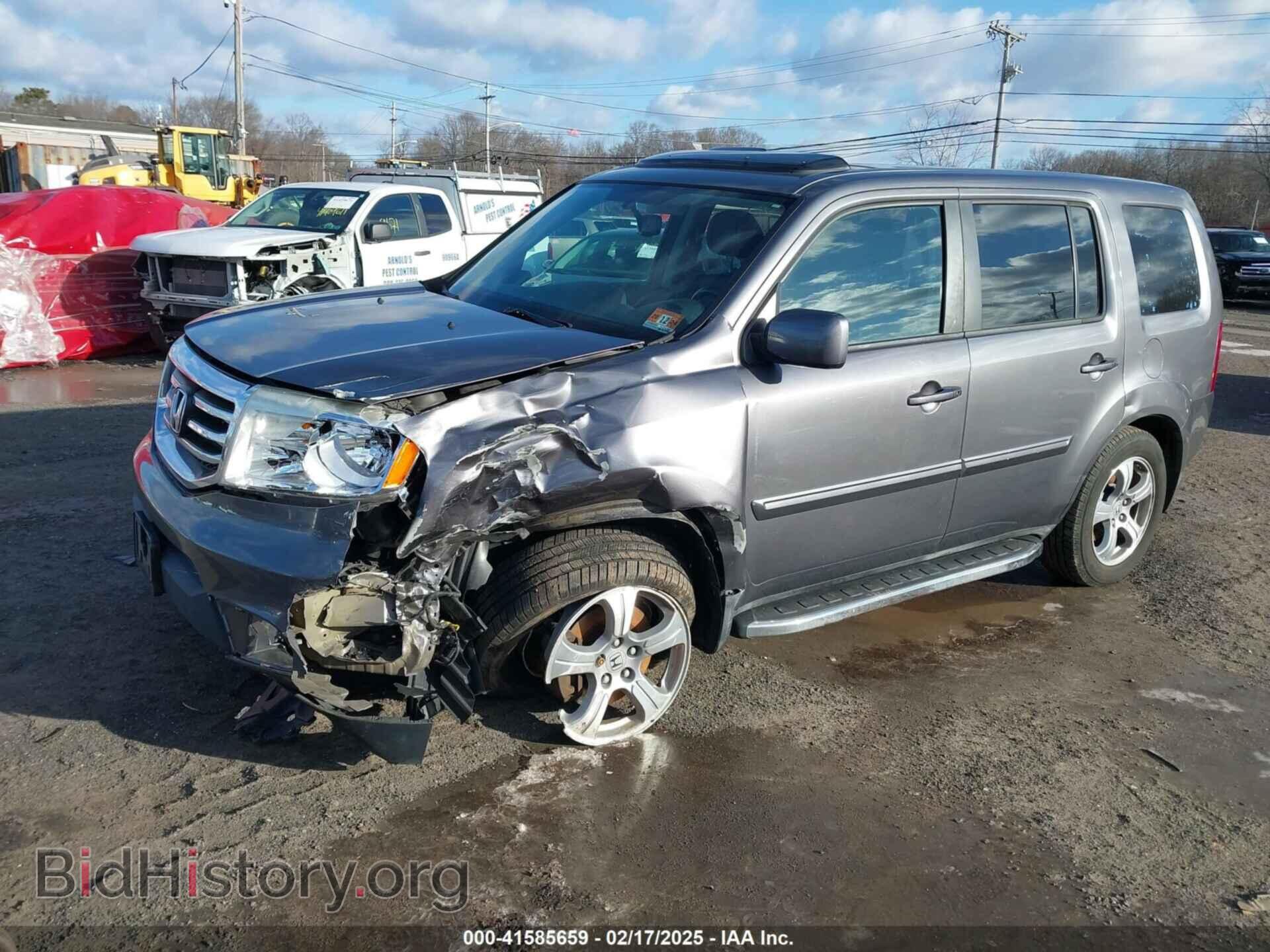 2014 HONDA PILOT - VIN: 5FNYF4H56EB012817 - Фото 2