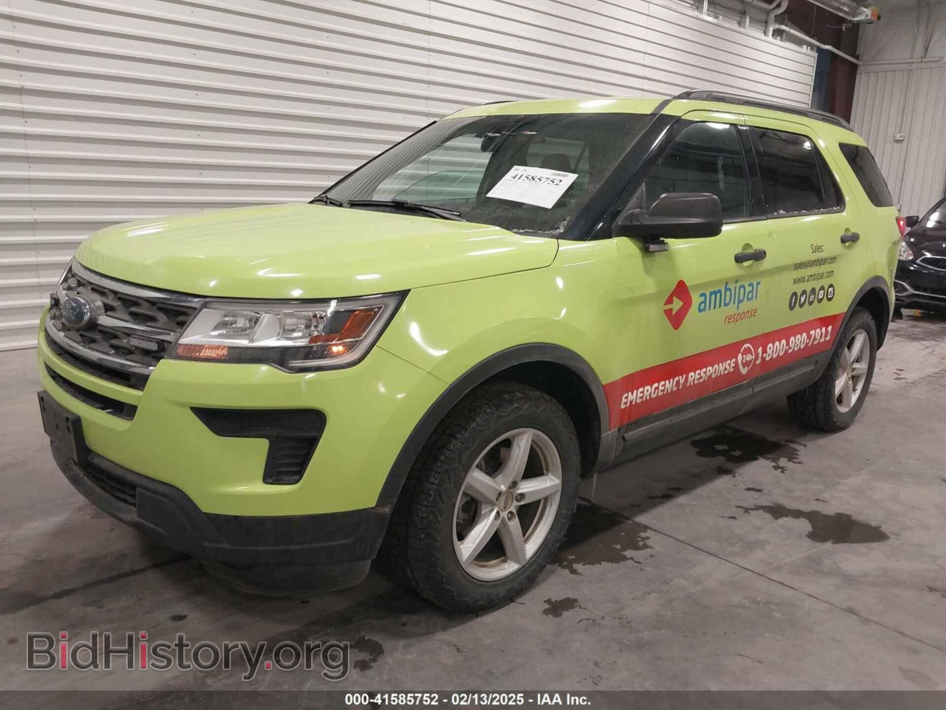 2018 FORD EXPLORER - VIN: 1FM5K8B82JGB31016 - Photo 2