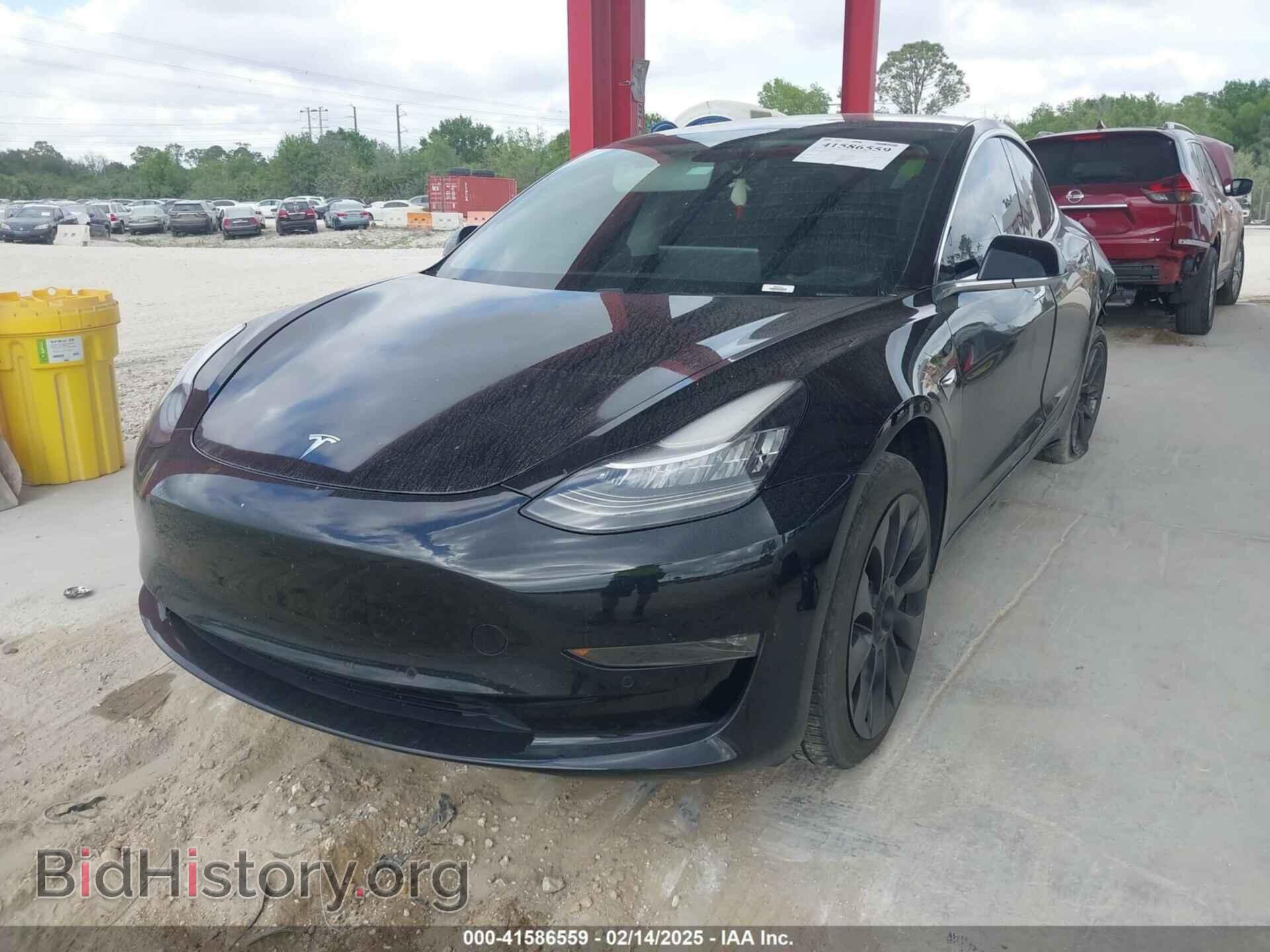 2019 TESLA MODEL 3 - VIN: 5YJ3E1EA3KF324053 - Фото 2