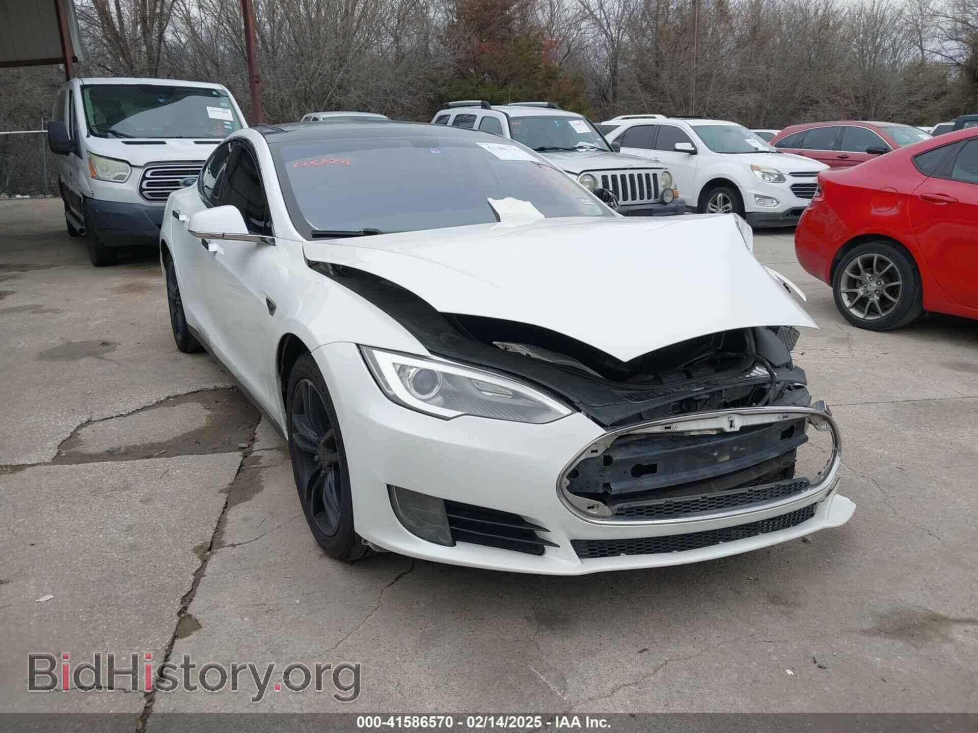 Photo 5YJSA1H10EFP32582 - TESLA MODEL S 2014